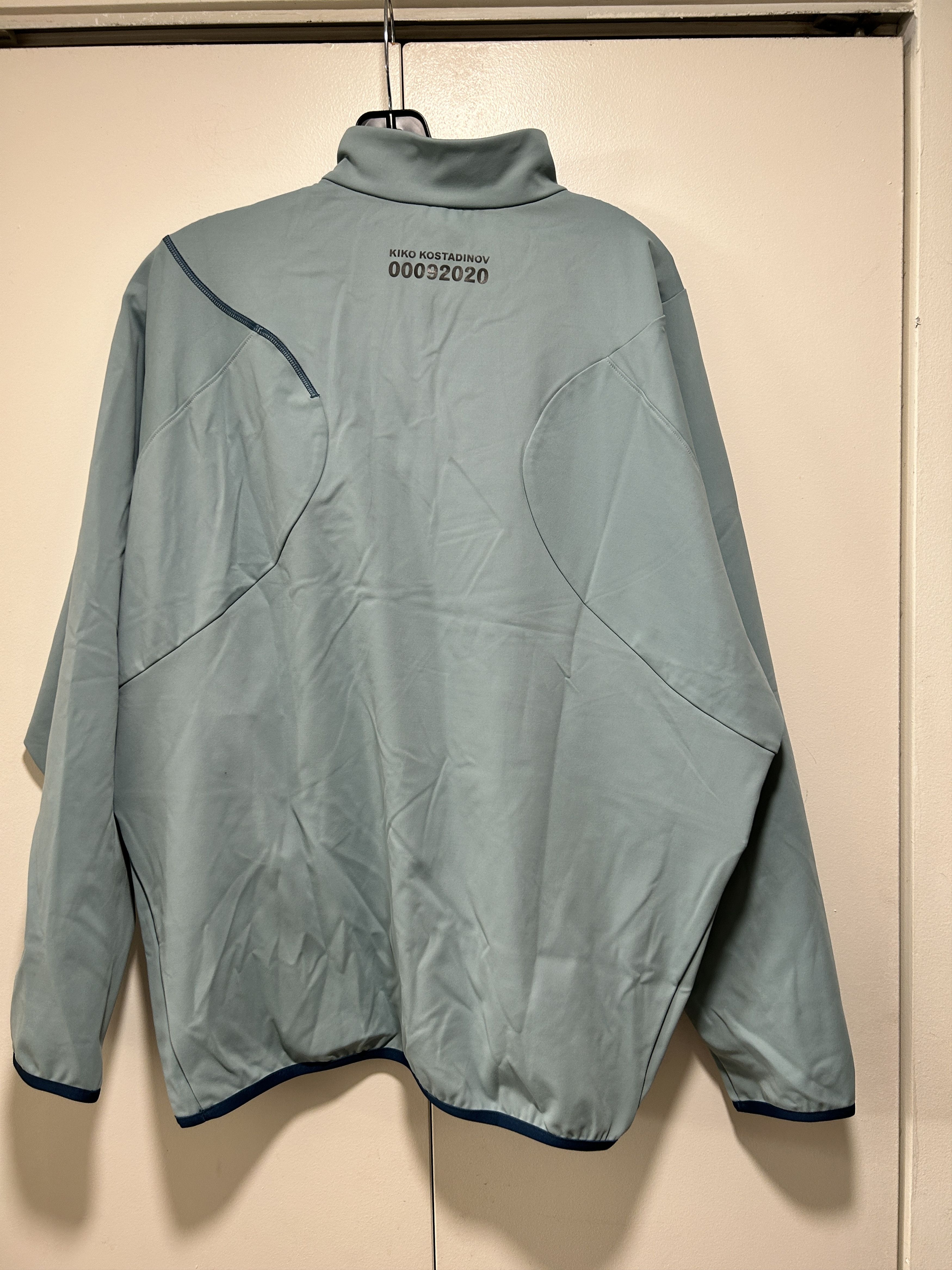 Asics × Kiko Kostadinov high neck zip up sweatshirt light steel running Size US M / EU 48-50 / 2 - 5 Thumbnail