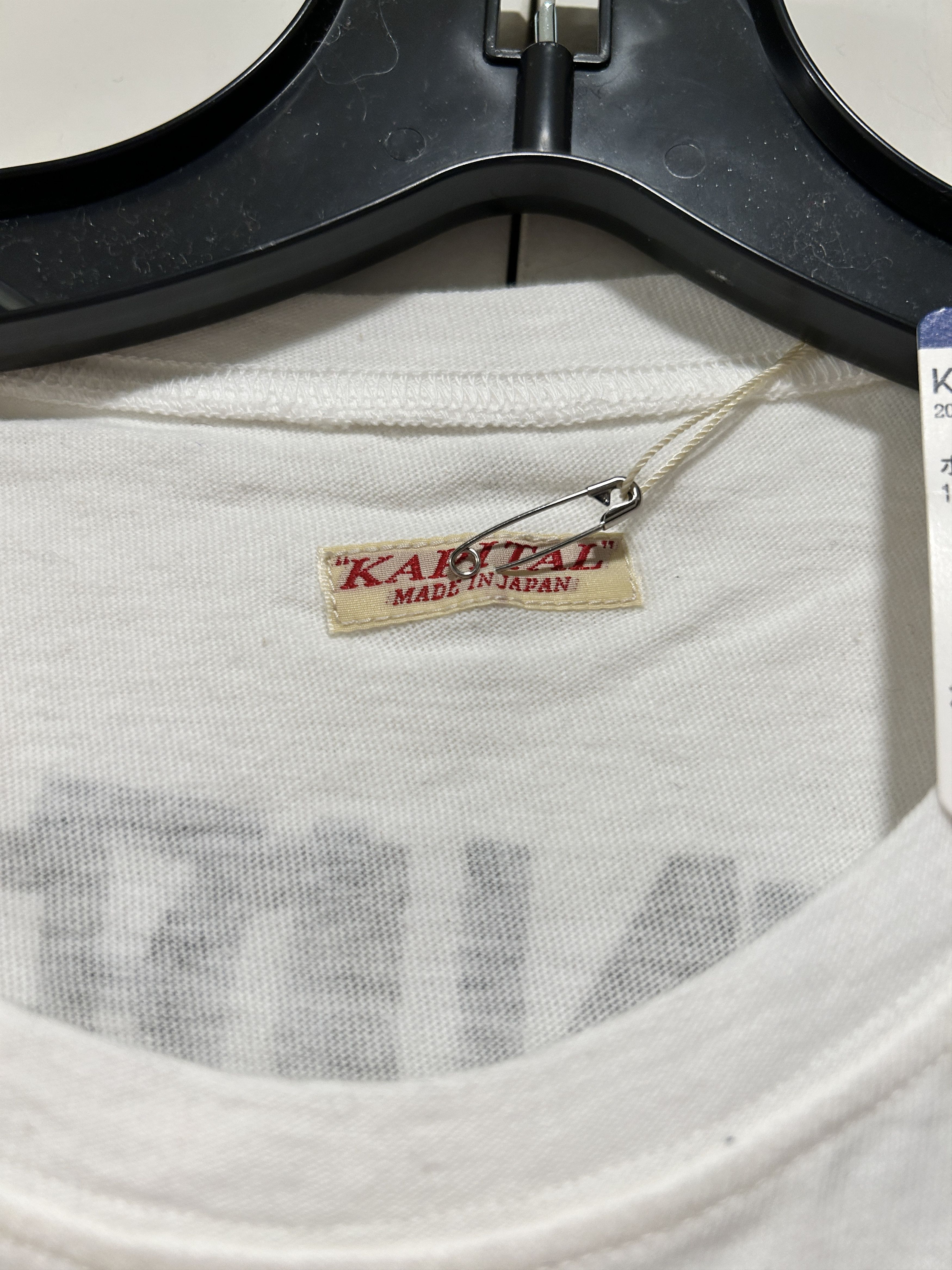 Kapital Kapital Kountry blue handed t-shirt White Size US M / EU 48-50 / 2 - 6 Thumbnail
