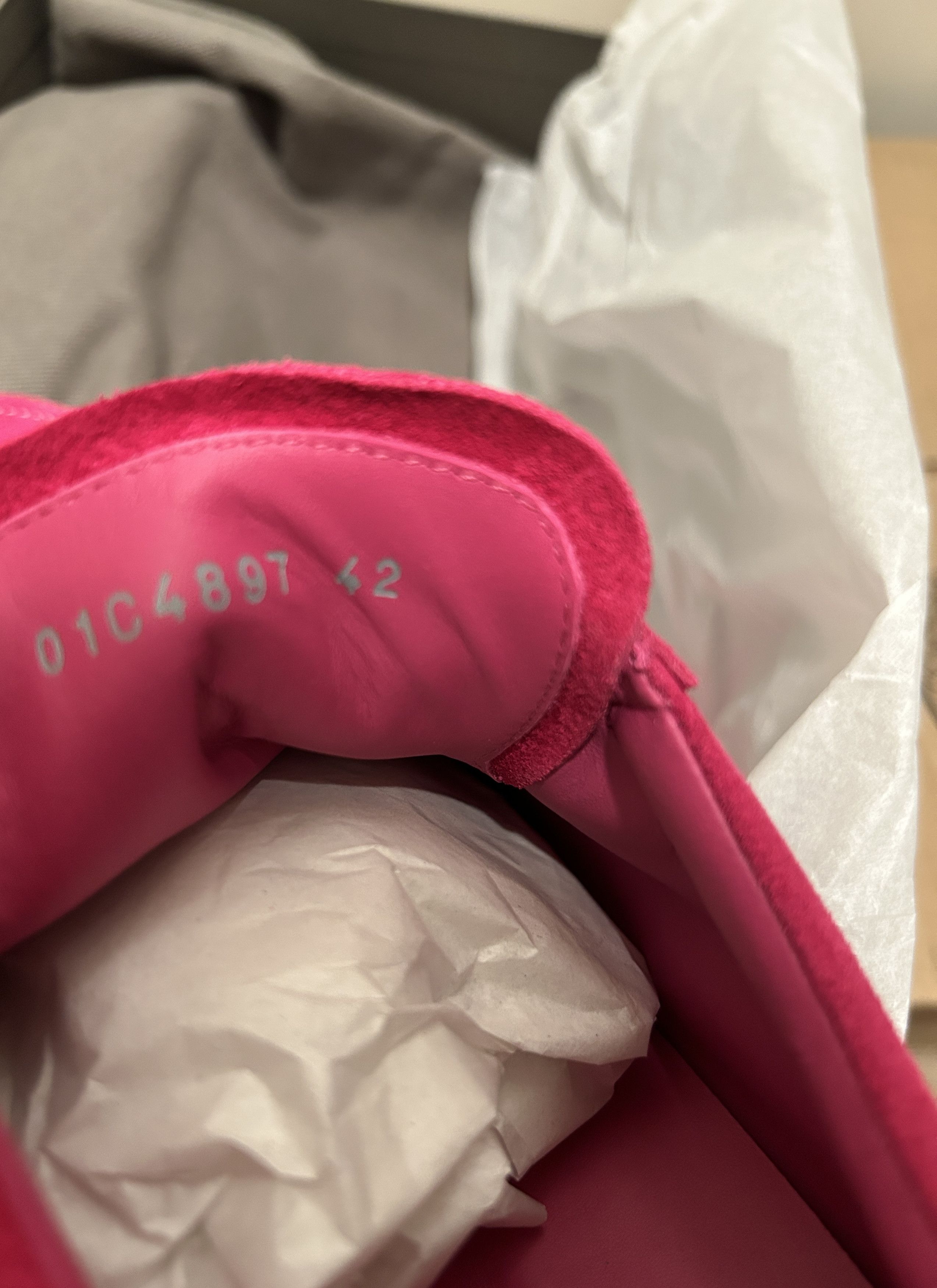 Rick Owens RICK OWENS VINTAGE SNEAKERS LOW S/S 23 EDFU - hot pink Size US 9 / EU 42 - 7 Thumbnail