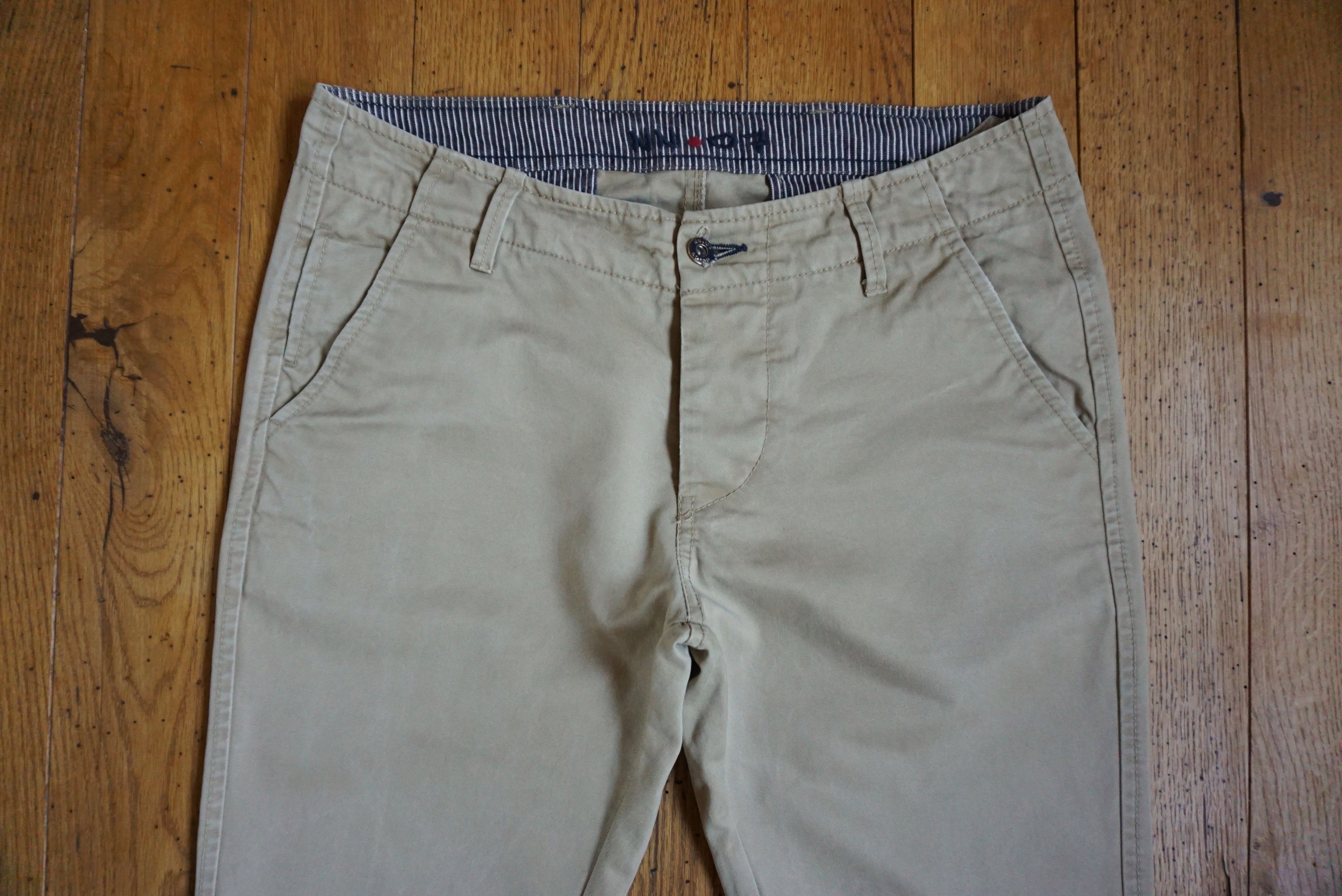 NN07 NN07 No Nationality Simon 32/34 brown chino trousers pants Size US 32 / EU 48 - 8 Thumbnail