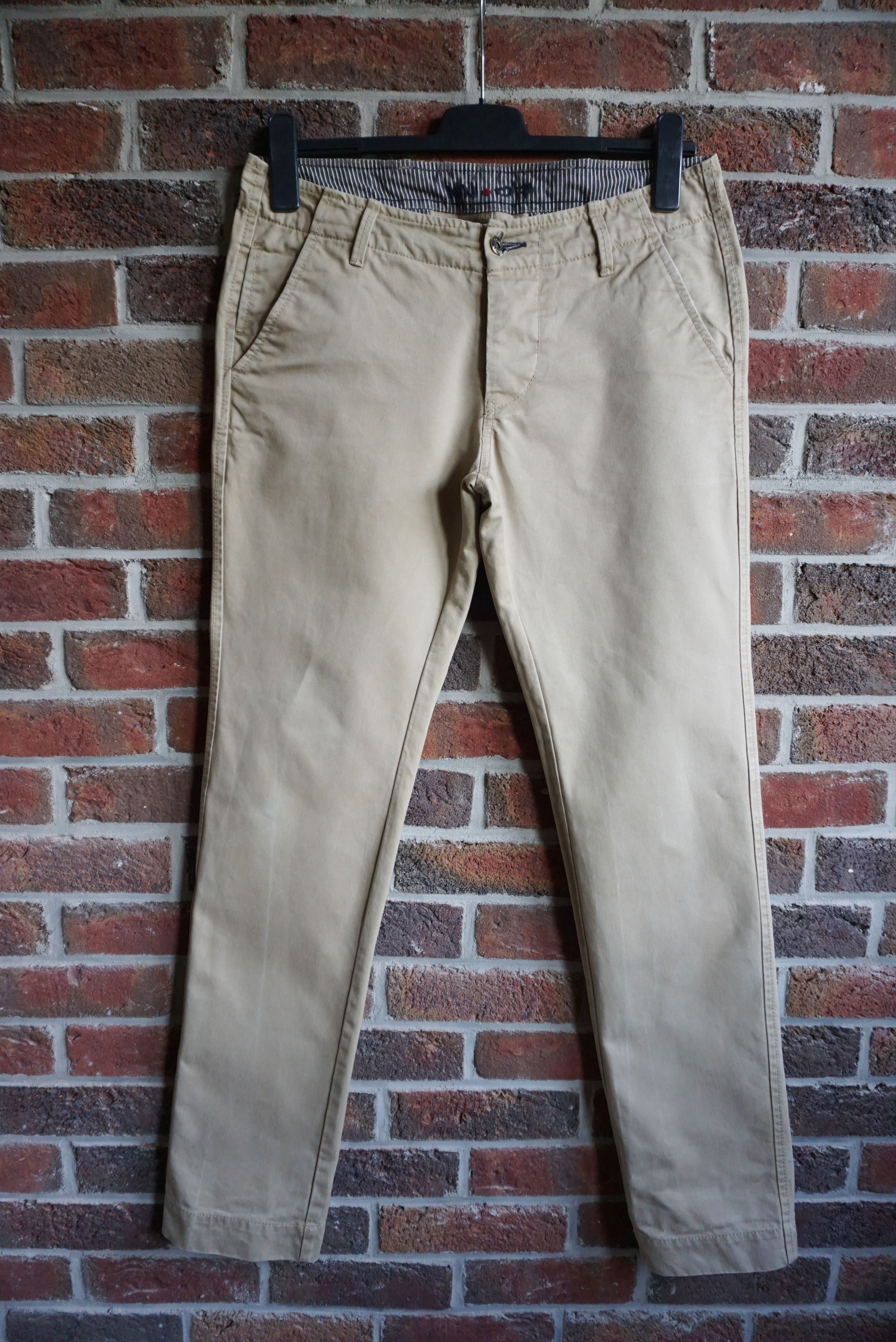 NN07 NN07 No Nationality Simon 32/34 brown chino trousers pants Size US 32 / EU 48 - 2 Thumbnail