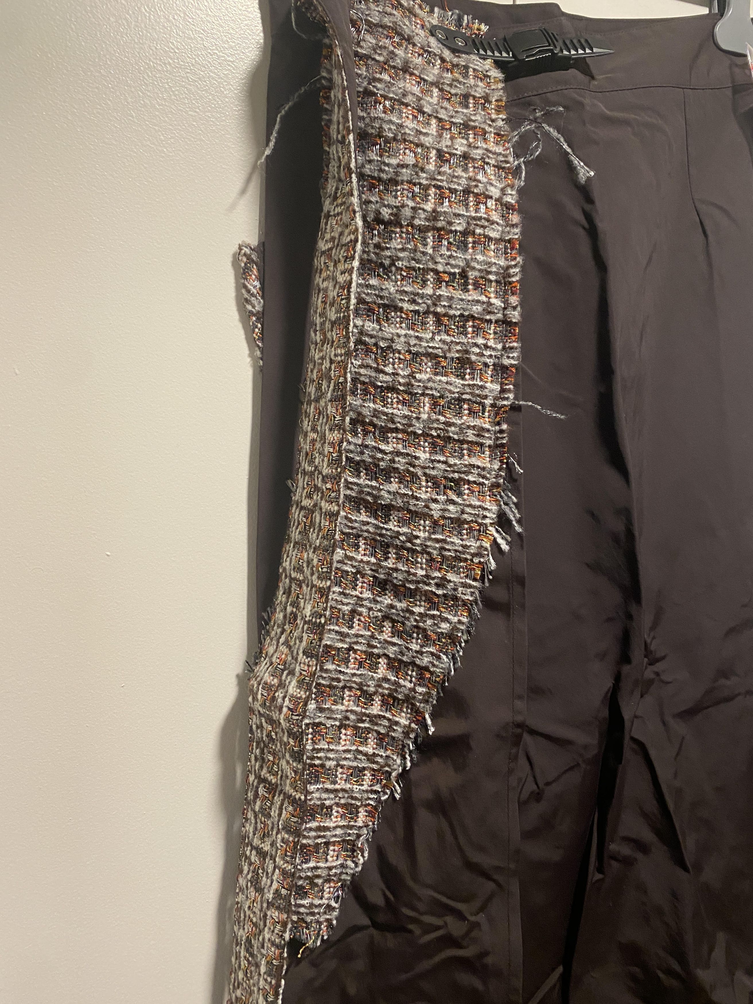 Kiko Kostadinov kiko kostadinov moylita wrap skirt brown umber quartz Size 28" / US 6 / IT 42 - 2 Thumbnail