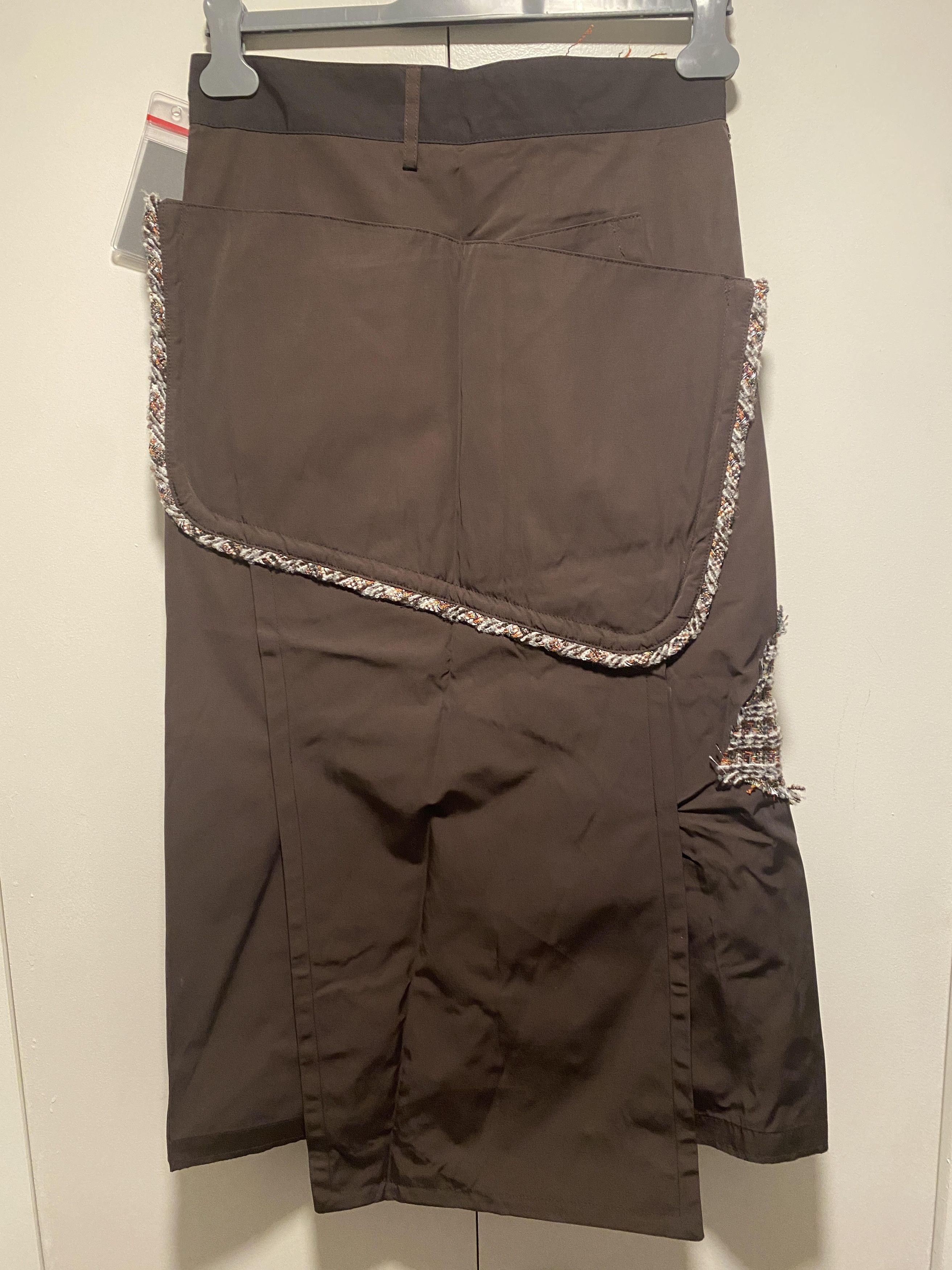 Kiko Kostadinov kiko kostadinov moylita wrap skirt brown umber quartz Size 28" / US 6 / IT 42 - 8 Thumbnail