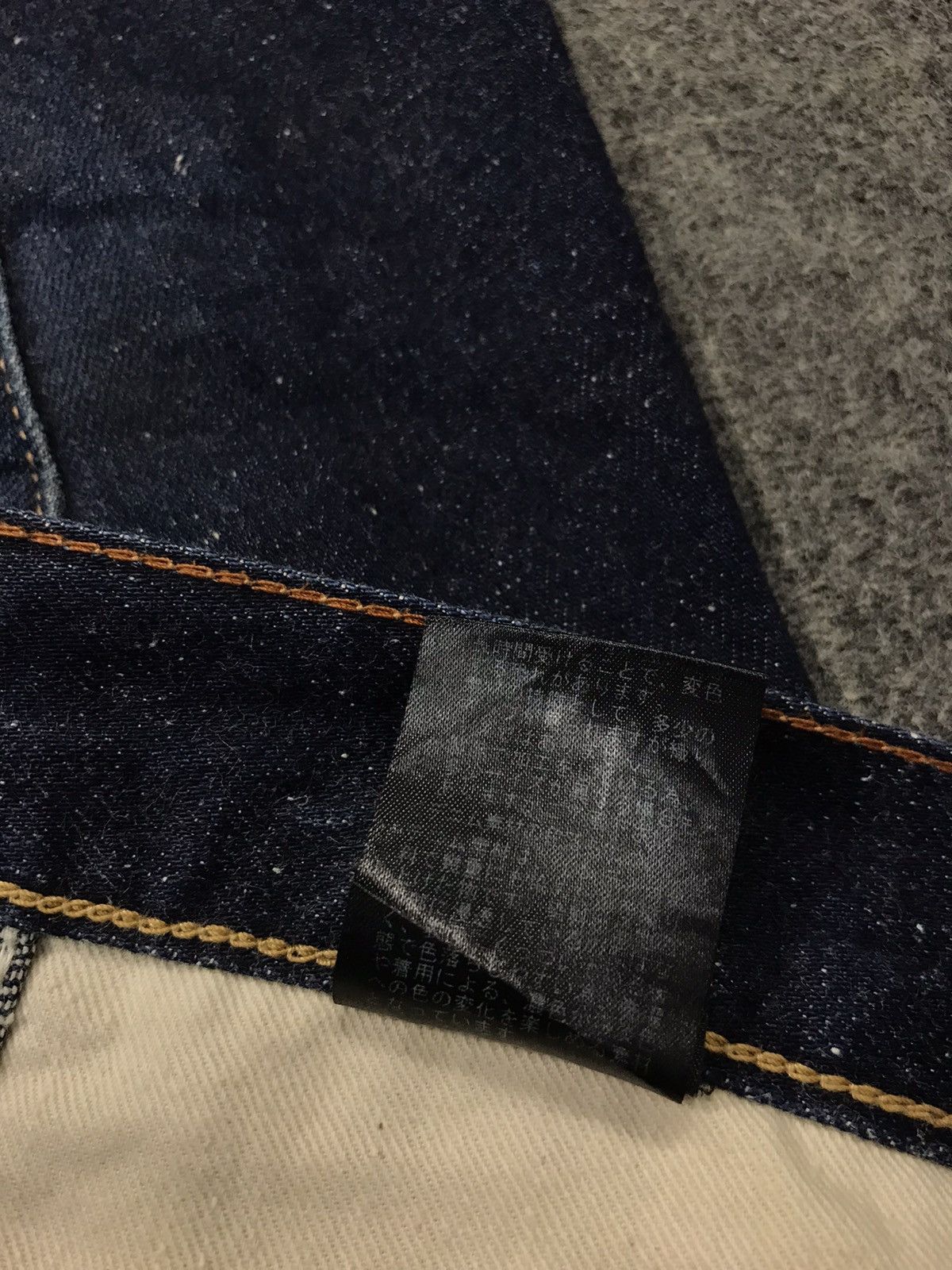 Japanese Brand × Vintage RNA Inc Skinny Style Cut Pants Distressed Dark Indigo Denim Size US 32 / EU 48 - 11 Thumbnail