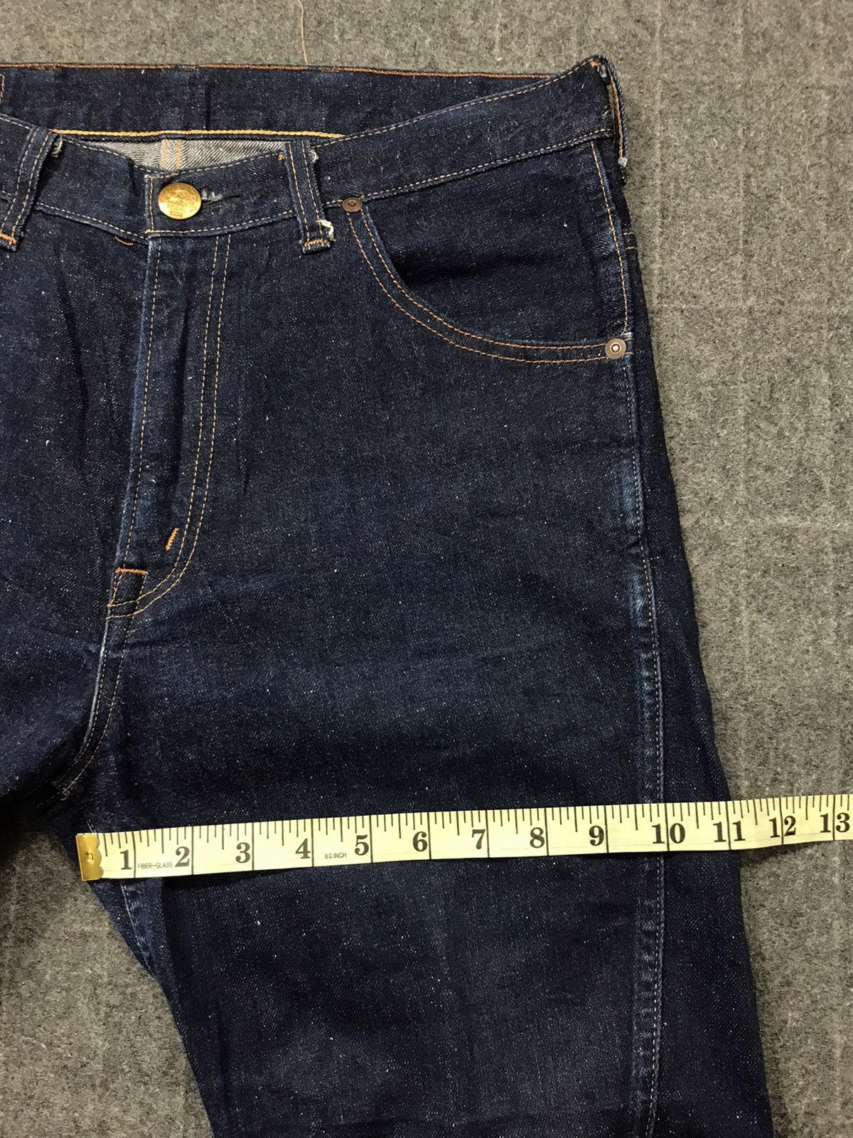 Japanese Brand × Vintage RNA Inc Skinny Style Cut Pants Distressed Dark Indigo Denim Size US 32 / EU 48 - 14 Thumbnail