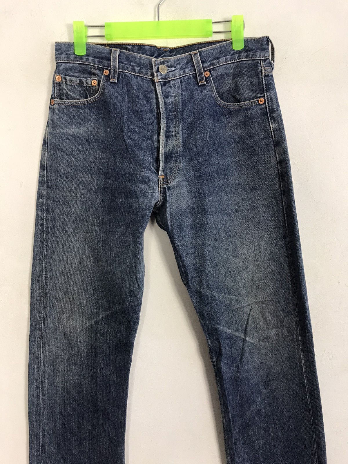 Levi's 90s Levi’s Strauss & Co Lot 501xx Buttonfly Straight Cut Size US 30 / EU 46 - 3 Thumbnail