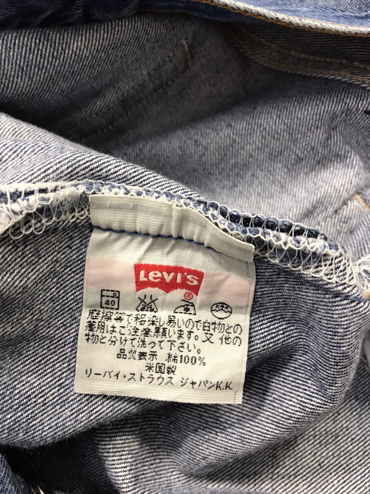 Levi's 90s Levi’s Strauss & Co Lot 501xx Buttonfly Straight Cut Size US 30 / EU 46 - 10 Thumbnail