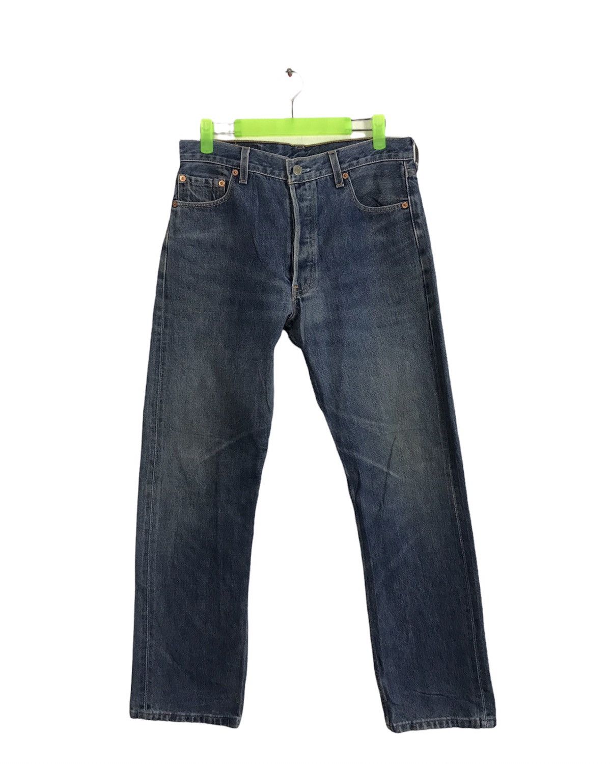 Levi's 90s Levi’s Strauss & Co Lot 501xx Buttonfly Straight Cut Size US 30 / EU 46 - 1 Thumbnail