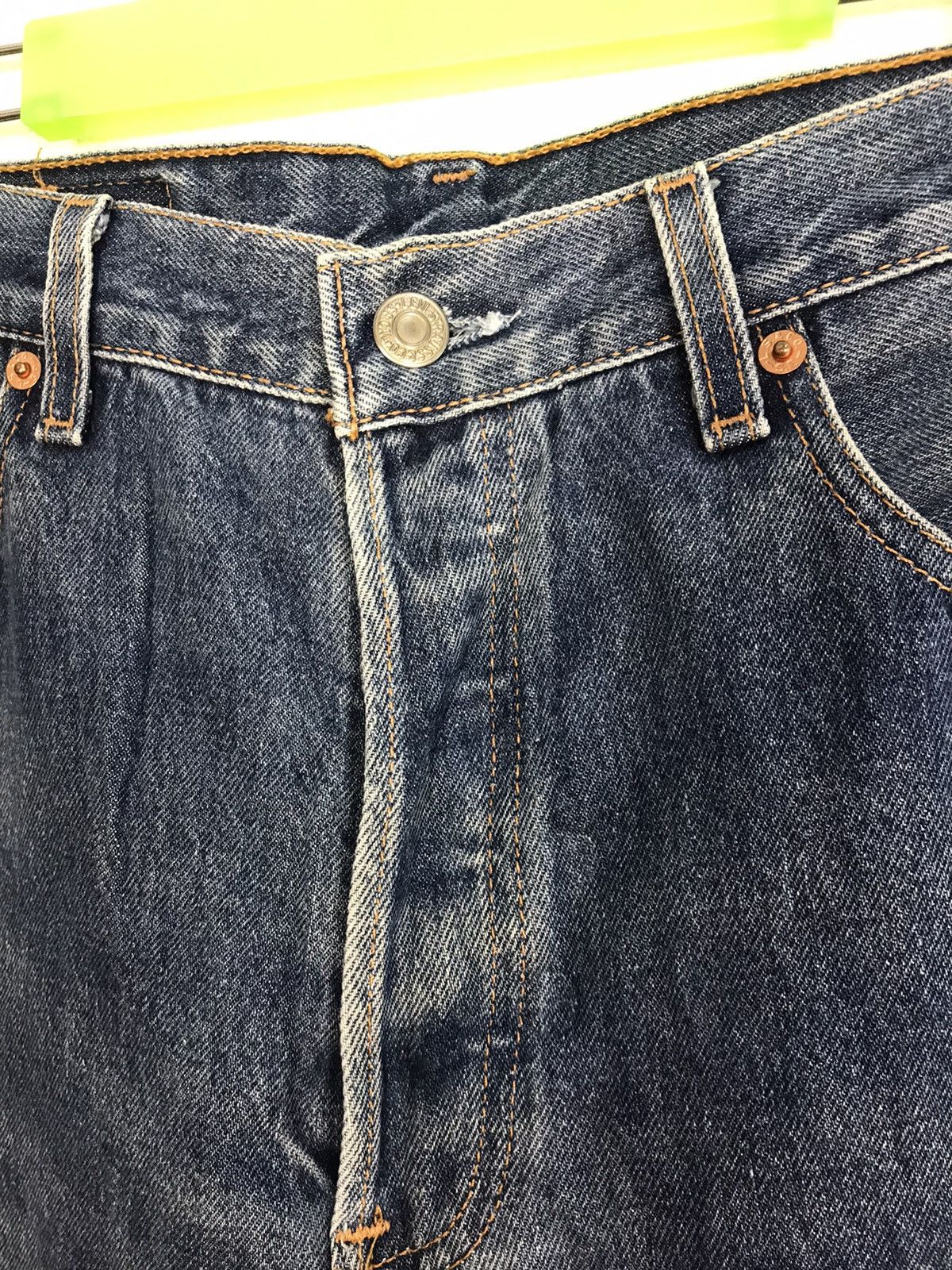 Levi's 90s Levi’s Strauss & Co Lot 501xx Buttonfly Straight Cut Size US 30 / EU 46 - 5 Thumbnail