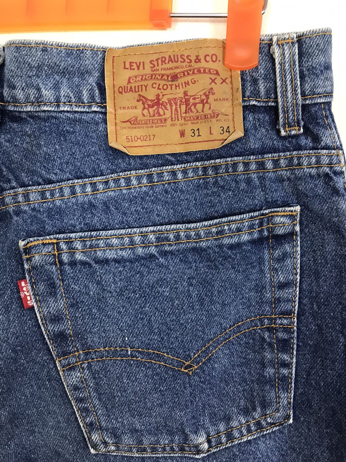 Levi's 90s Levi’s Strauss & Co Lot 510-0217 Regular Fits Pants Size US 30 / EU 46 - 6 Thumbnail