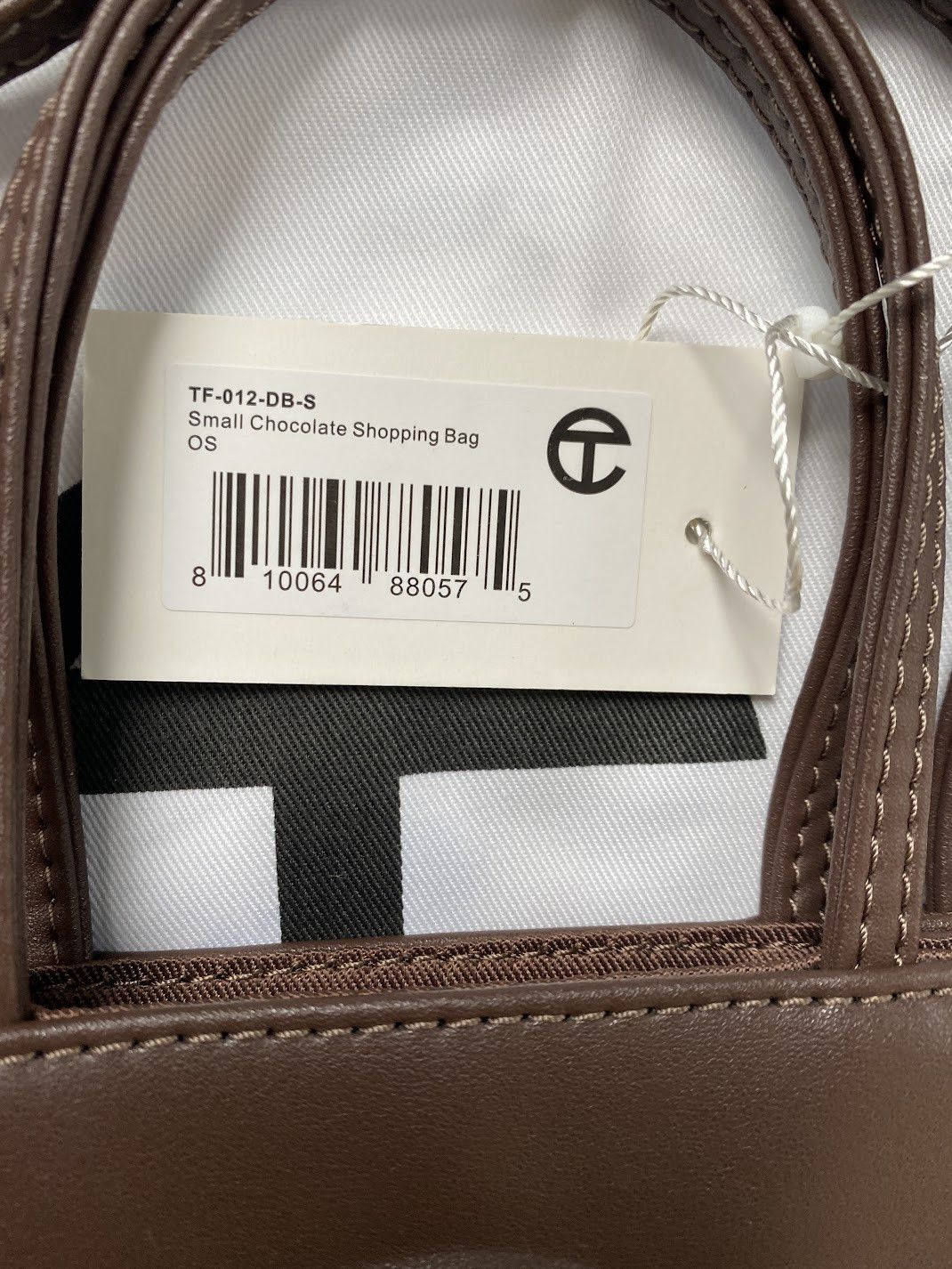 Telfar small shopping bag tote -chocolate Size ONE SIZE - 5 Thumbnail