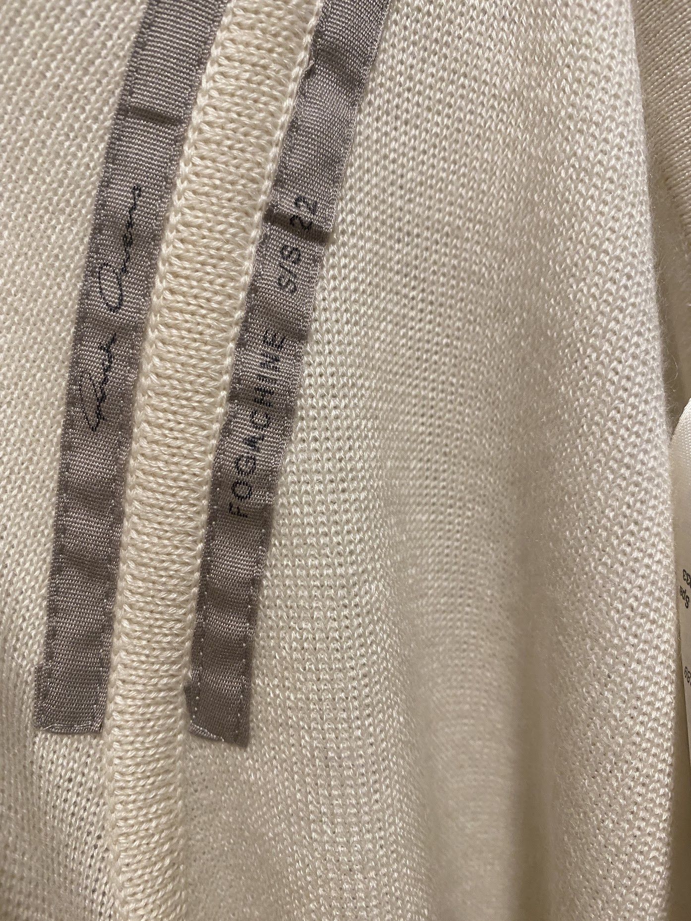 Rick Owens rick owens fogchine s/s21 cashmere shorts SLIT- cream Size US 30 / EU 46 - 3 Thumbnail