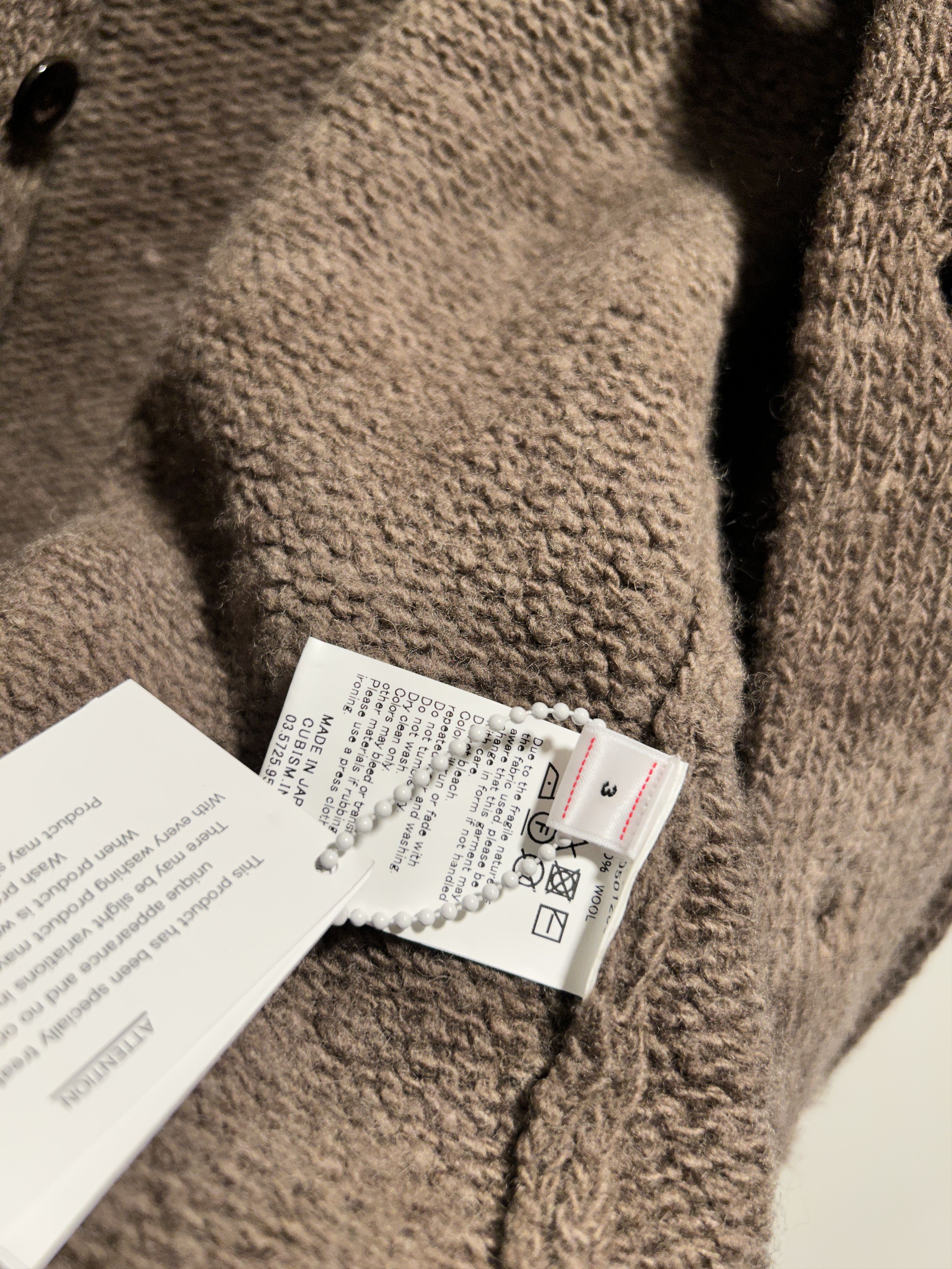 Visvim Visvim Selmer Long Cardigan (Dye) - Charcoal Brown Size US L / EU 52-54 / 3 - 9 Thumbnail