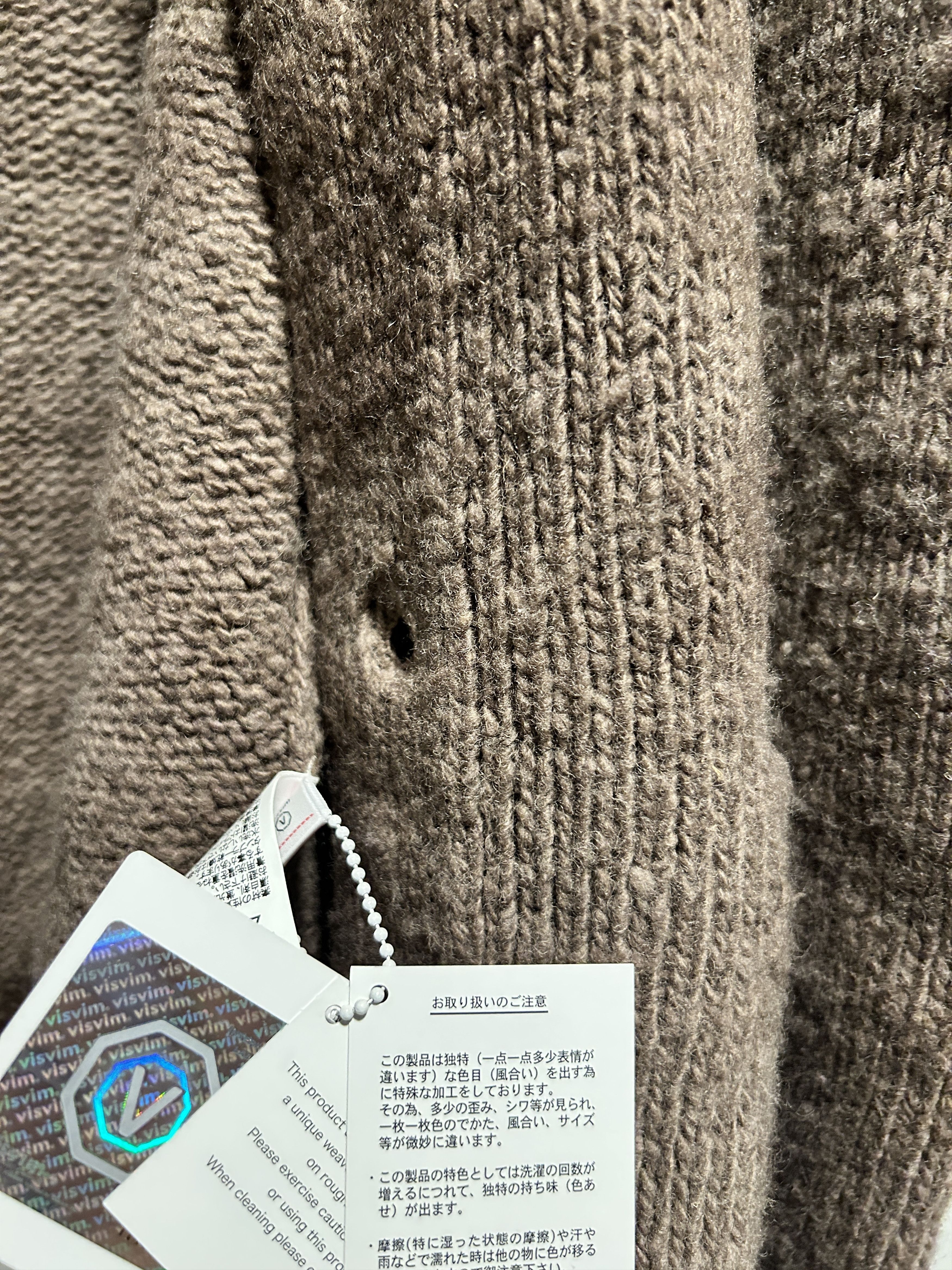 Visvim Visvim Selmer Long Cardigan (Dye) - Charcoal Brown Size US L / EU 52-54 / 3 - 10 Thumbnail