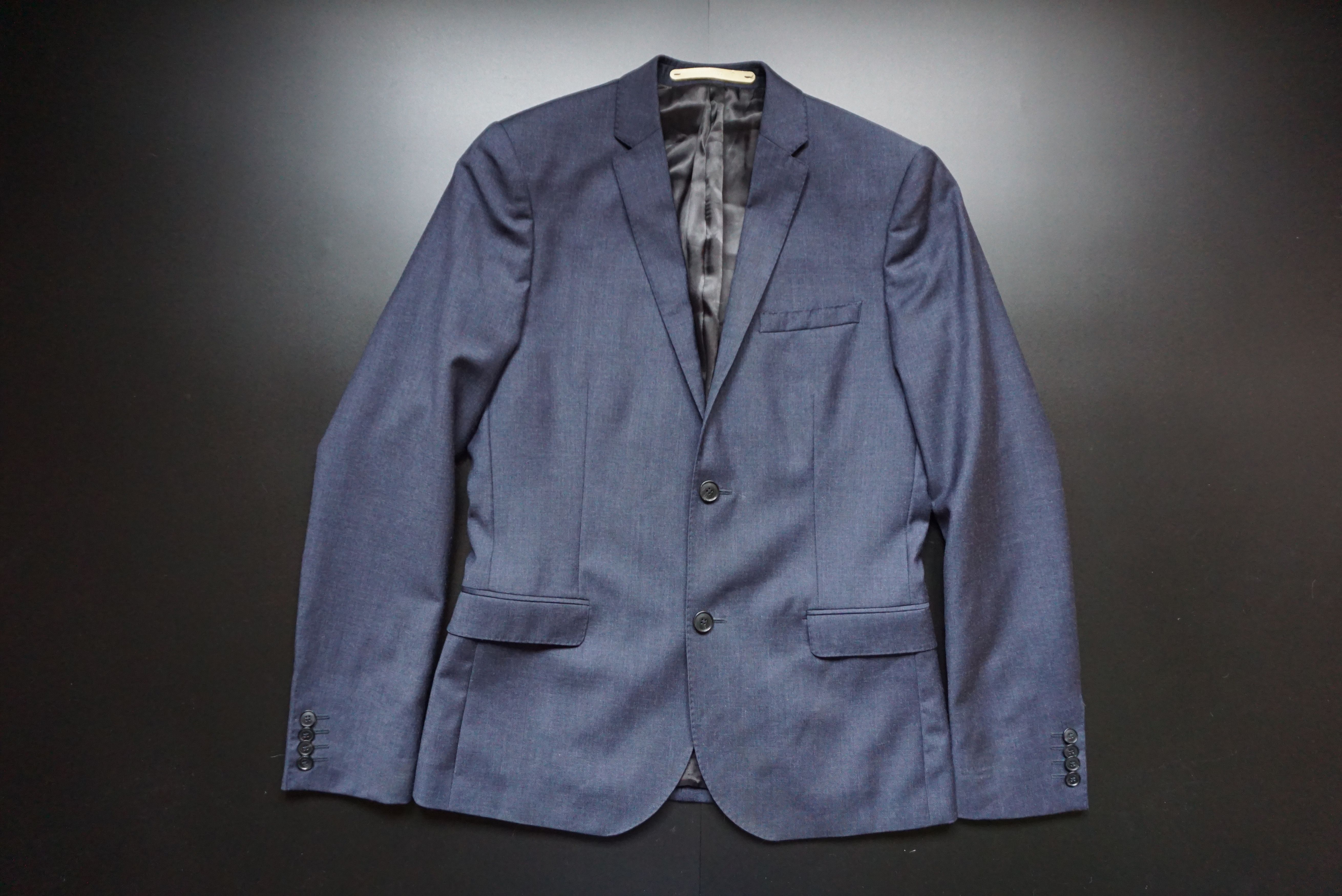 Designer Smart slim fit jacket EU 46 US 36 blazer wool S Classy Size 36R - 15 Thumbnail