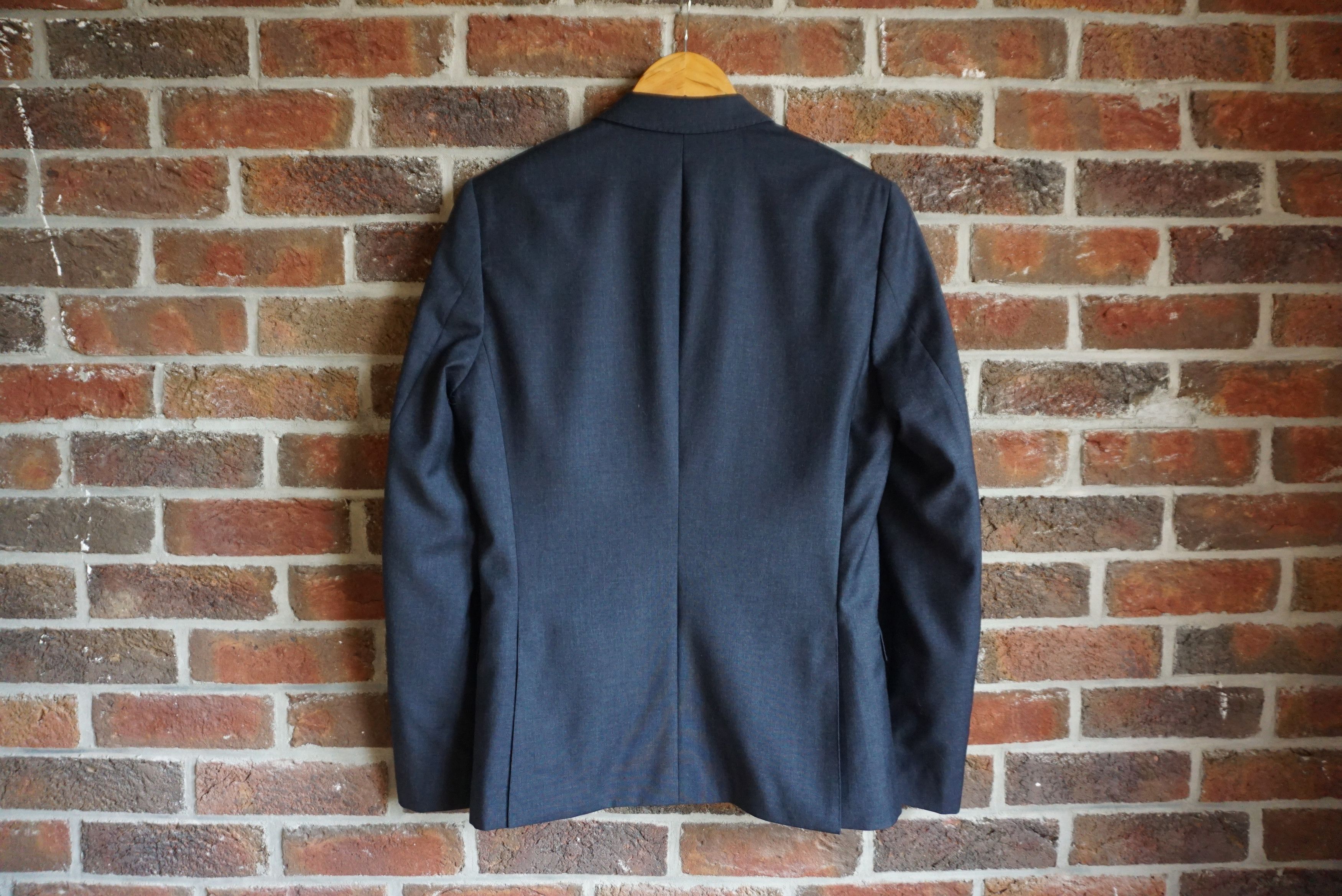 Designer Smart slim fit jacket EU 46 US 36 blazer wool S Classy Size 36R - 14 Thumbnail