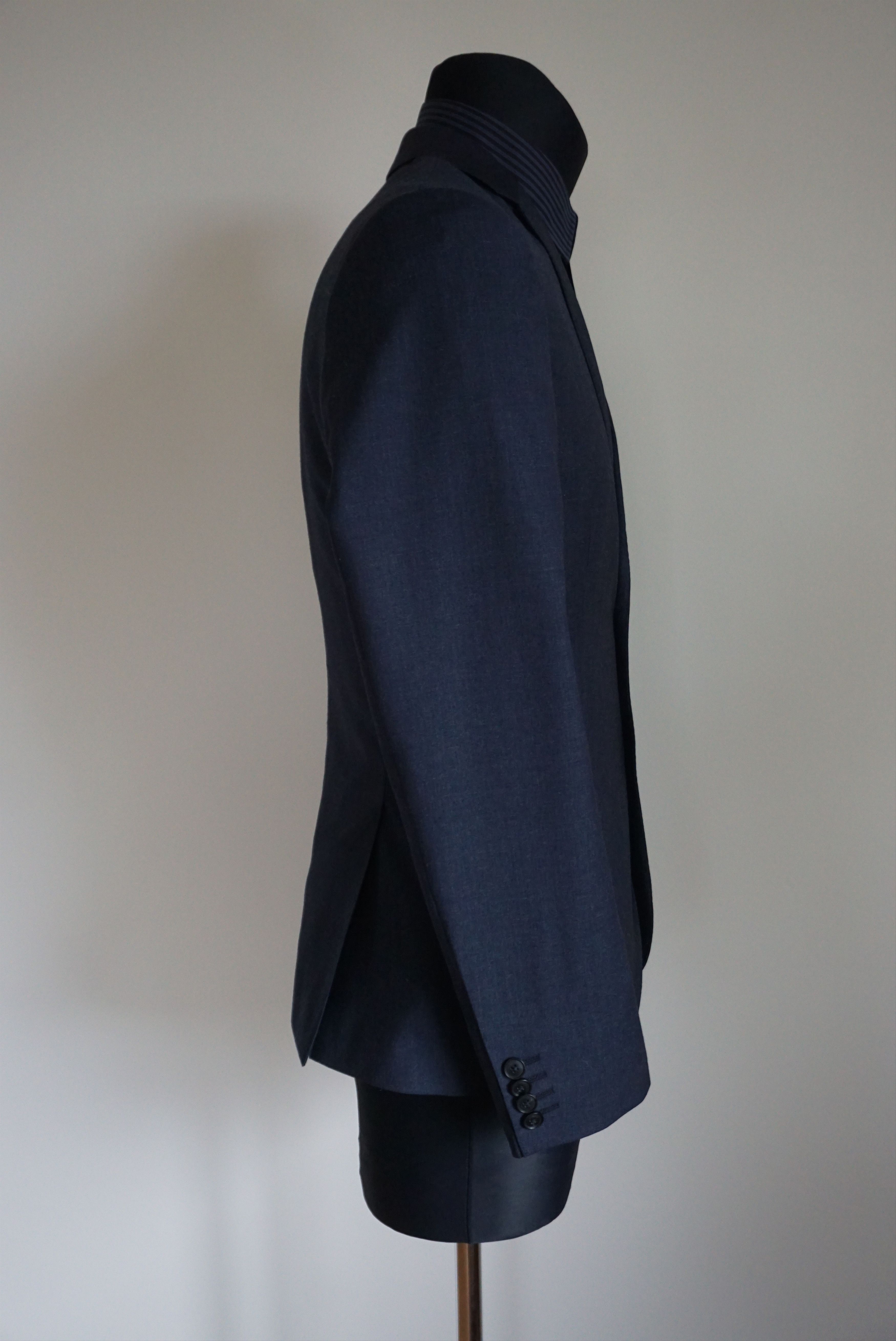 Designer Smart slim fit jacket EU 46 US 36 blazer wool S Classy Size 36R - 9 Thumbnail