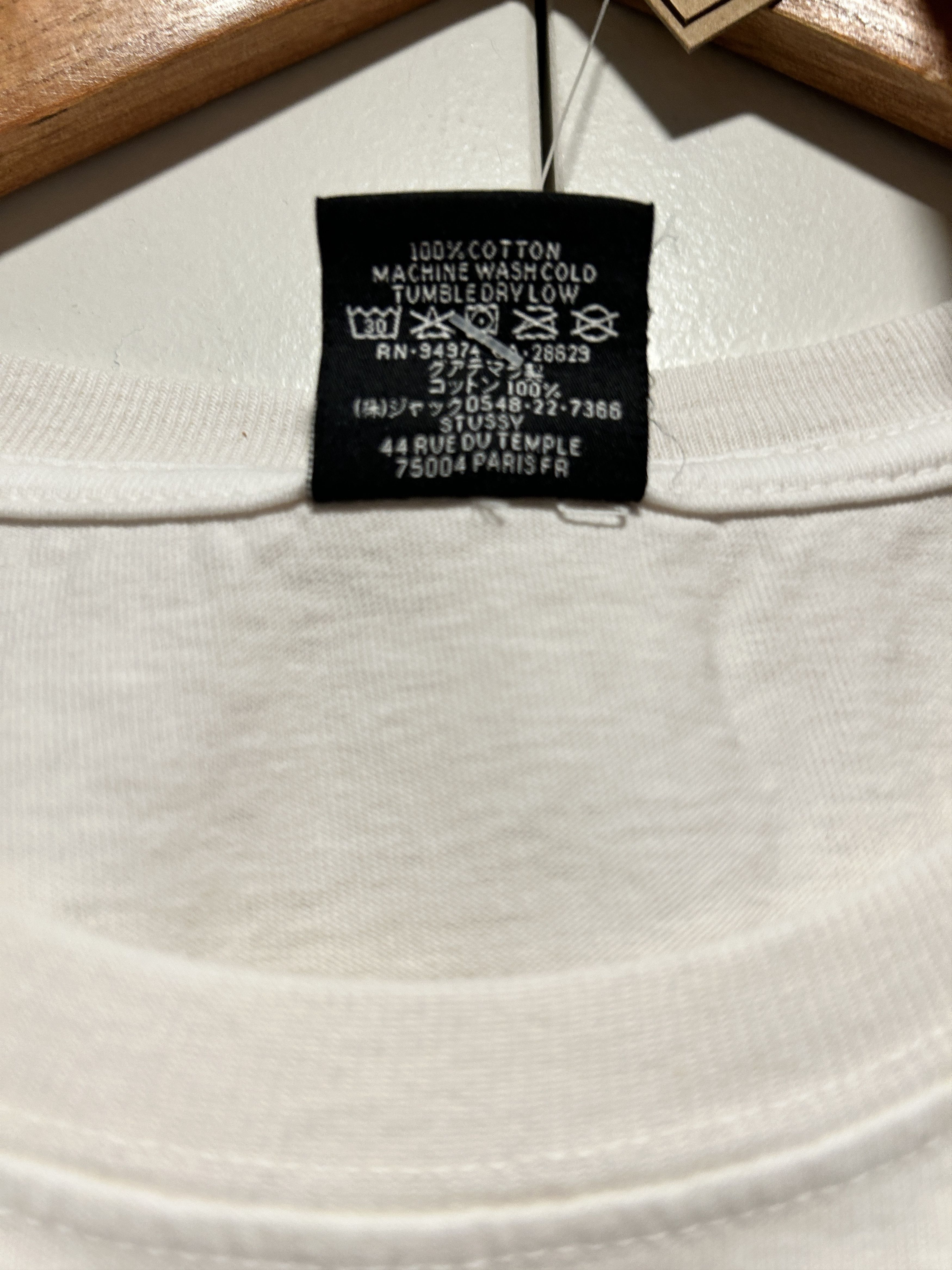 Martine Rose × Stussy Stussy x Martine Rose Stand Firm Pigment Dyed Tee Natural Size US XXL / EU 58 / 5 - 8 Thumbnail