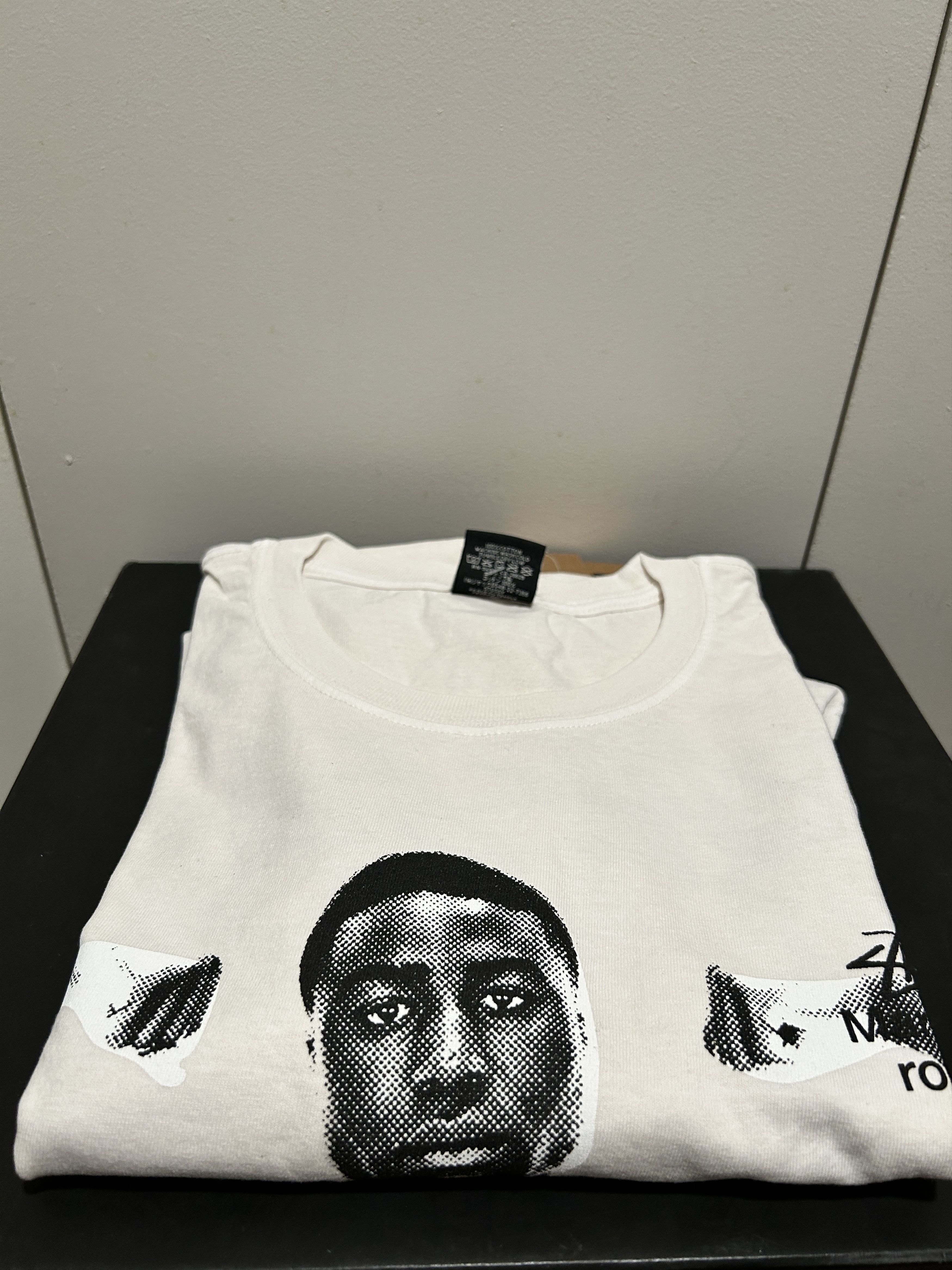 Martine Rose × Stussy Stussy x Martine Rose Stand Firm Pigment Dyed Tee Natural Size US XXL / EU 58 / 5 - 4 Thumbnail