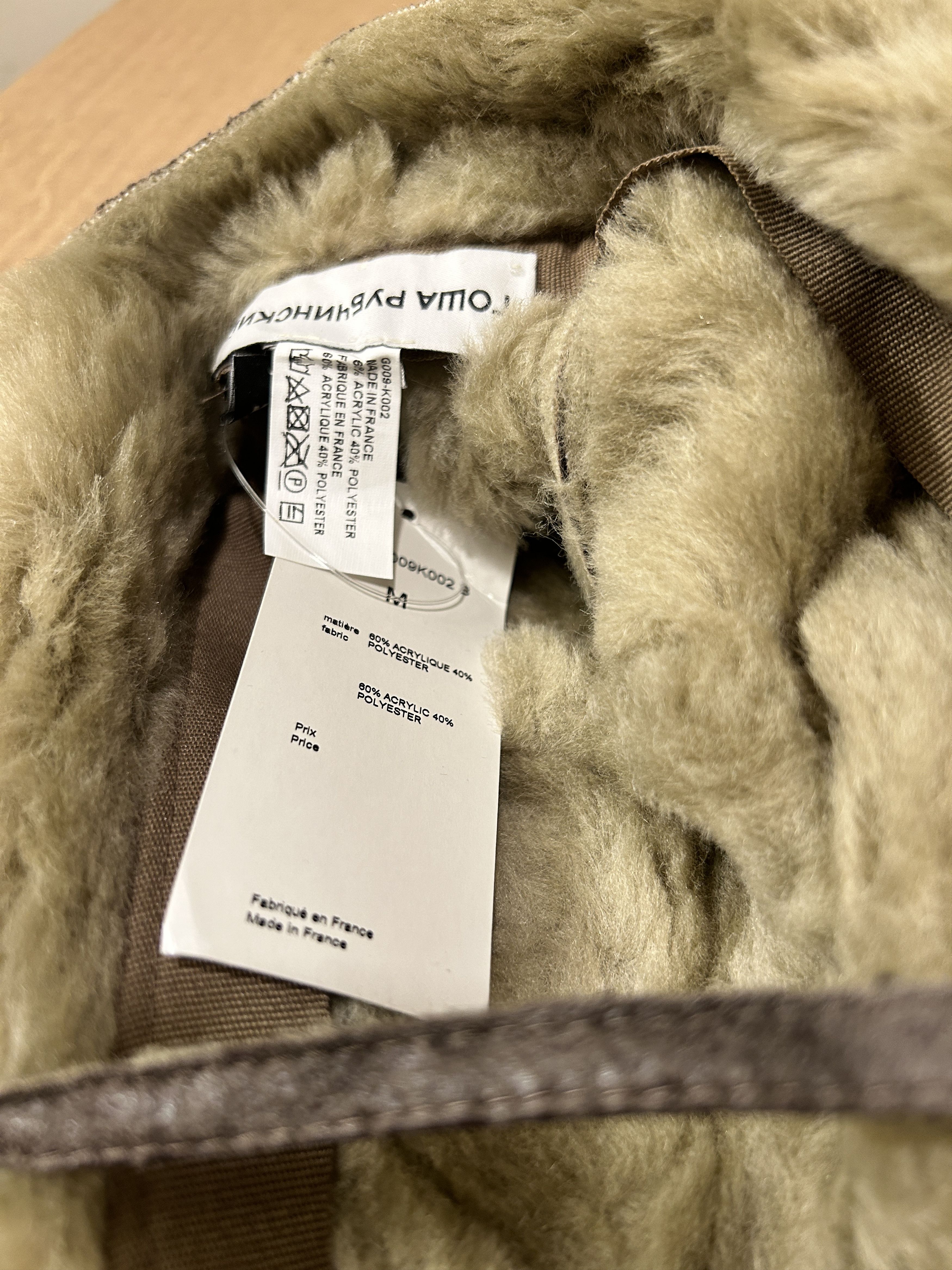 Gosha Rubchinskiy faux sheepskin chapka hat brown f/w 16 Medium Earflap Size ONE SIZE - 6 Thumbnail