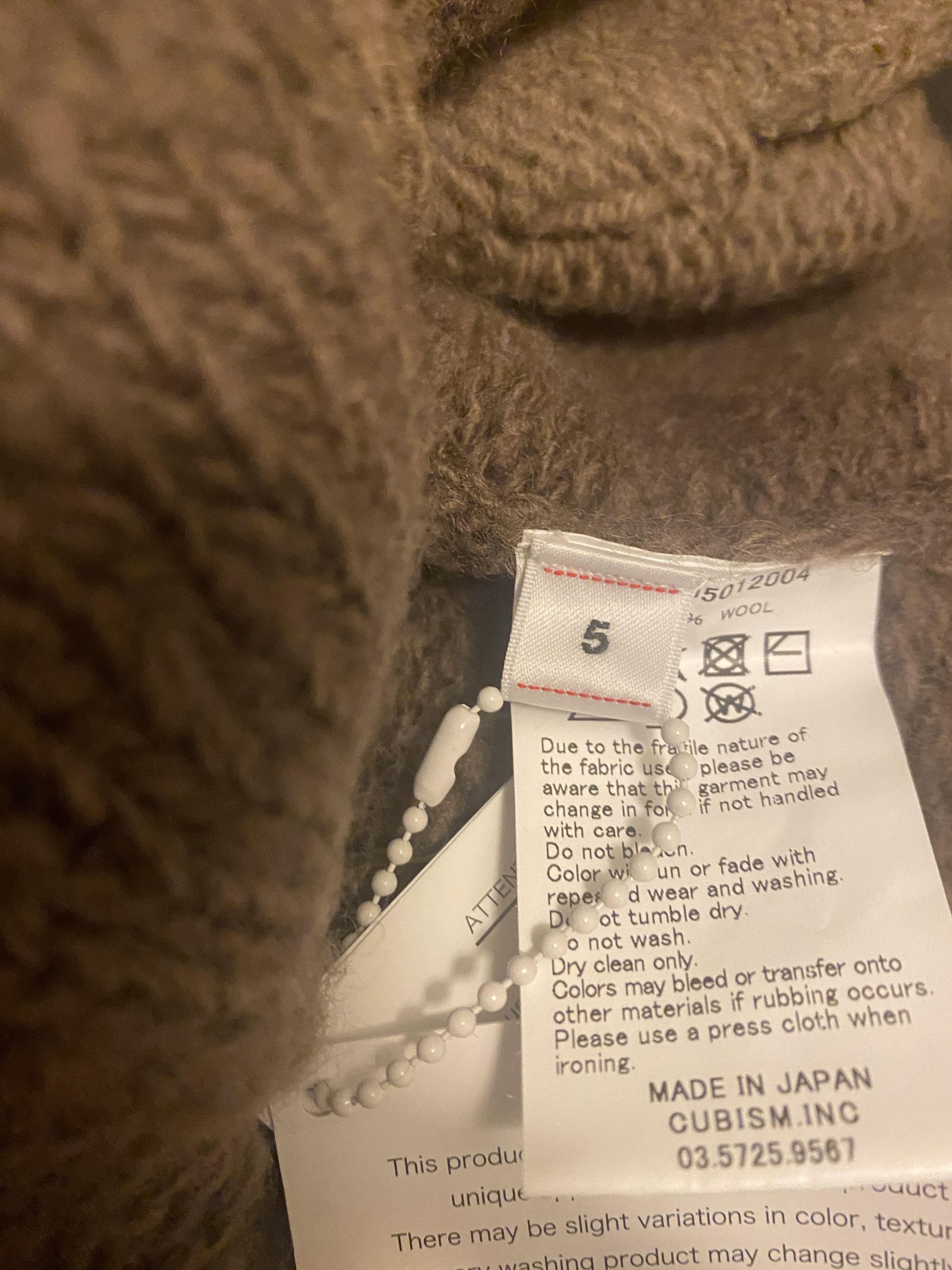 Visvim Visvim Selmer Long Cardigan (Dye) - Charcoal Brown Size US XXL / EU 58 / 5 - 5 Thumbnail