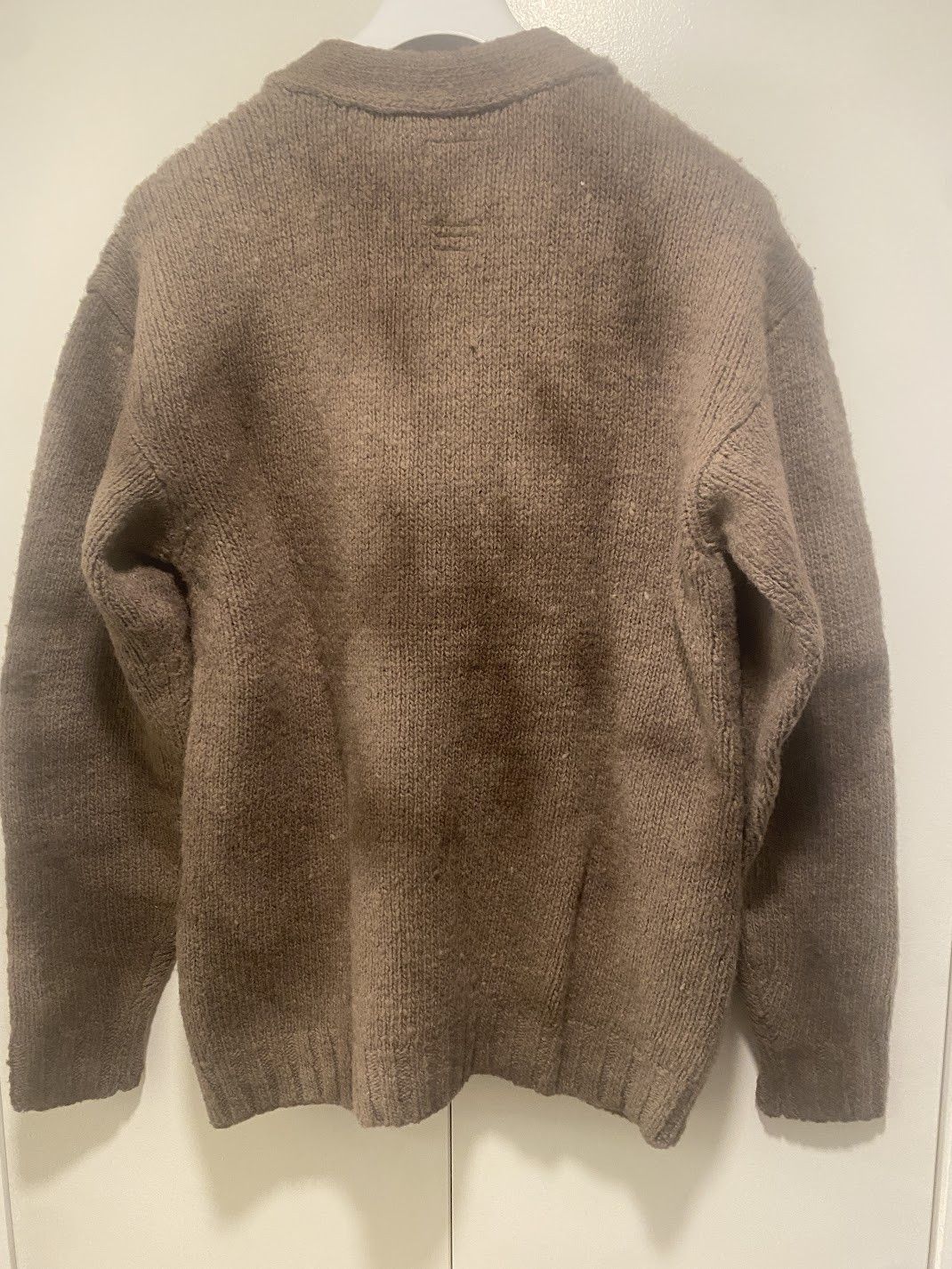 Visvim Visvim Selmer Long Cardigan (Dye) - Charcoal Brown Size US XXL / EU 58 / 5 - 6 Thumbnail