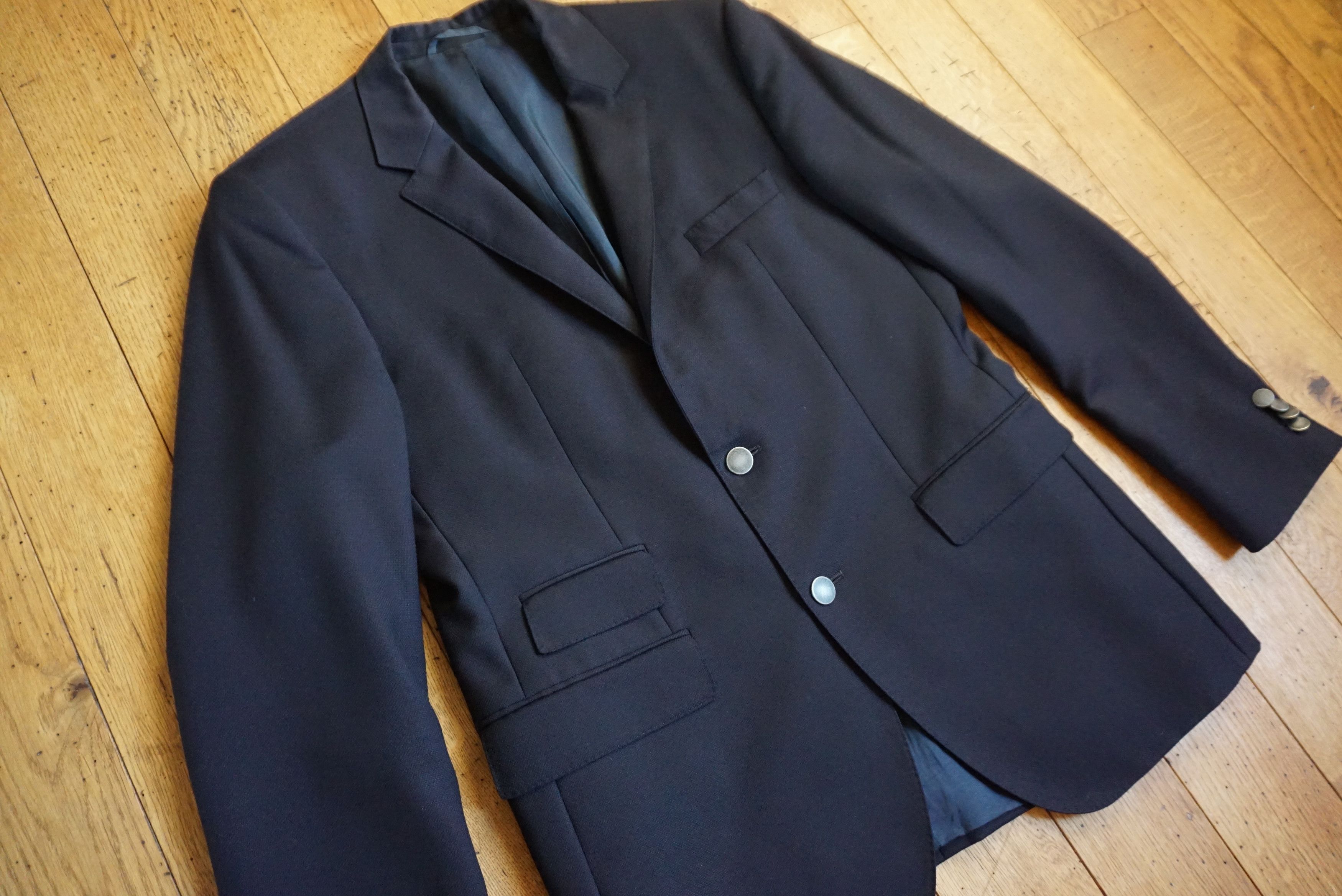 Hugo Boss HUGO BOSS jacket EU 50 US 40R blazer wool M/L slim fit Size 40R - 9 Thumbnail