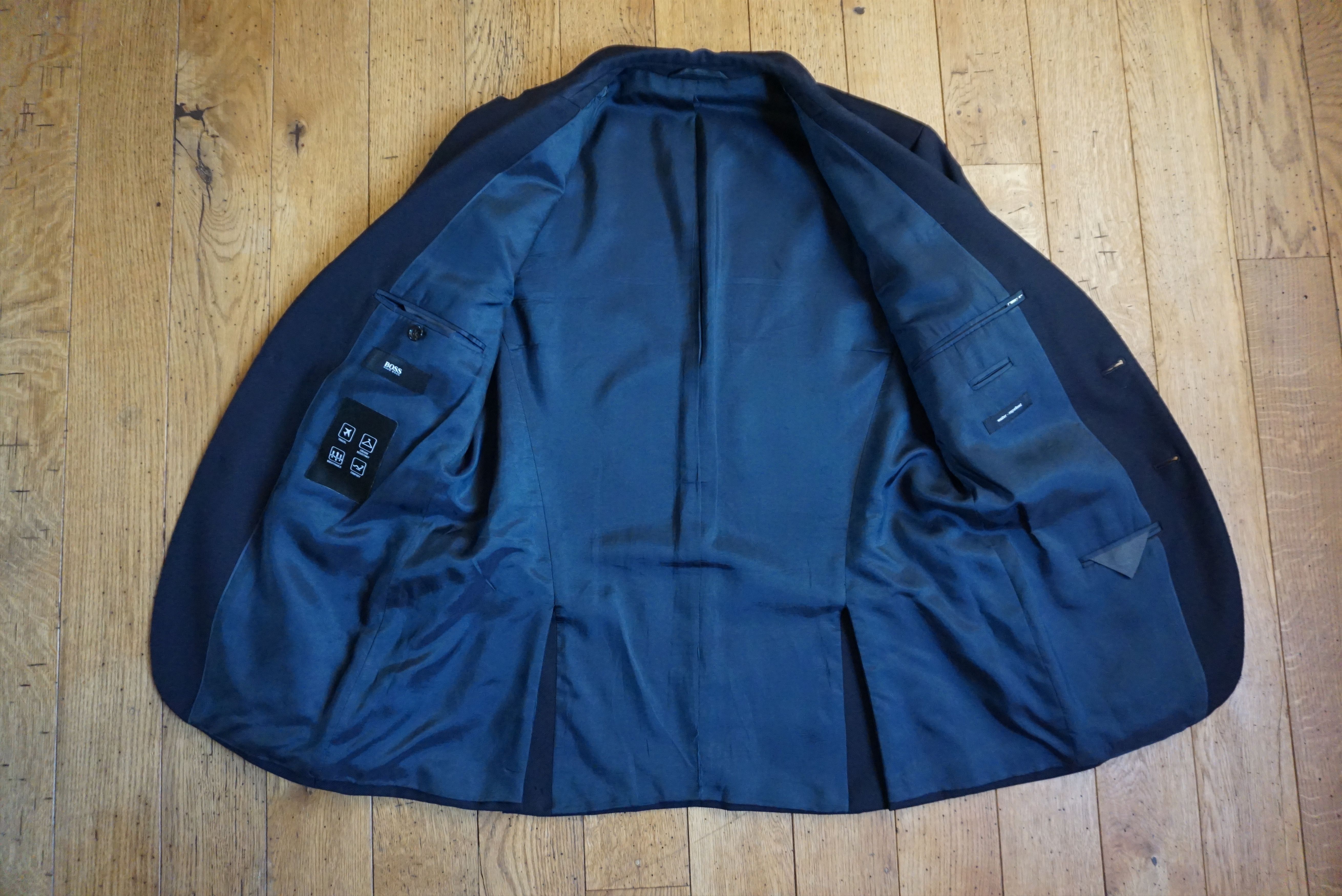 Hugo Boss HUGO BOSS jacket EU 50 US 40R blazer wool M/L slim fit Size 40R - 11 Thumbnail