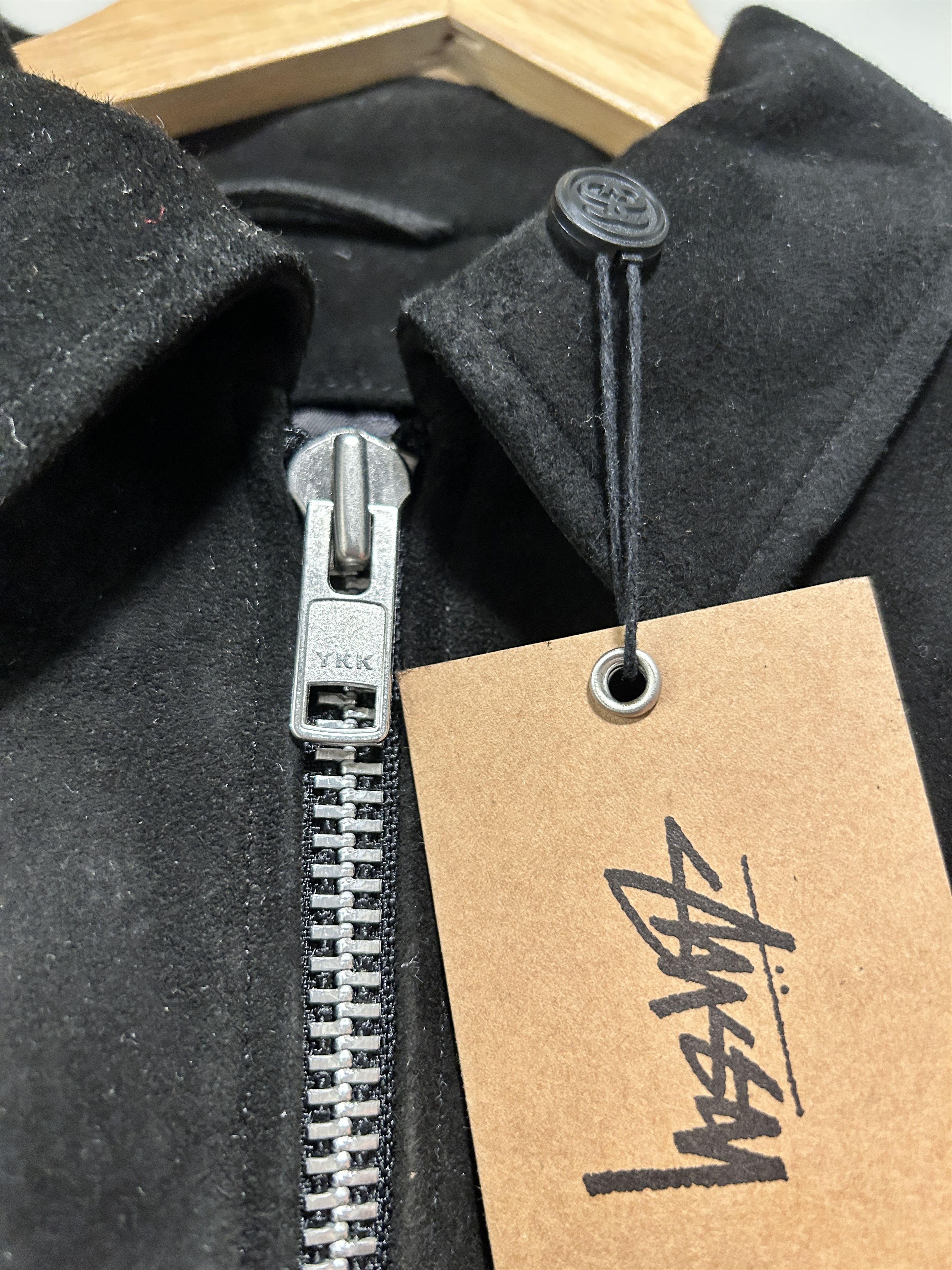Stussy Stussy 8 BALL SUEDE BING JACKET Size US S / EU 44-46 / 1 - 12 Thumbnail