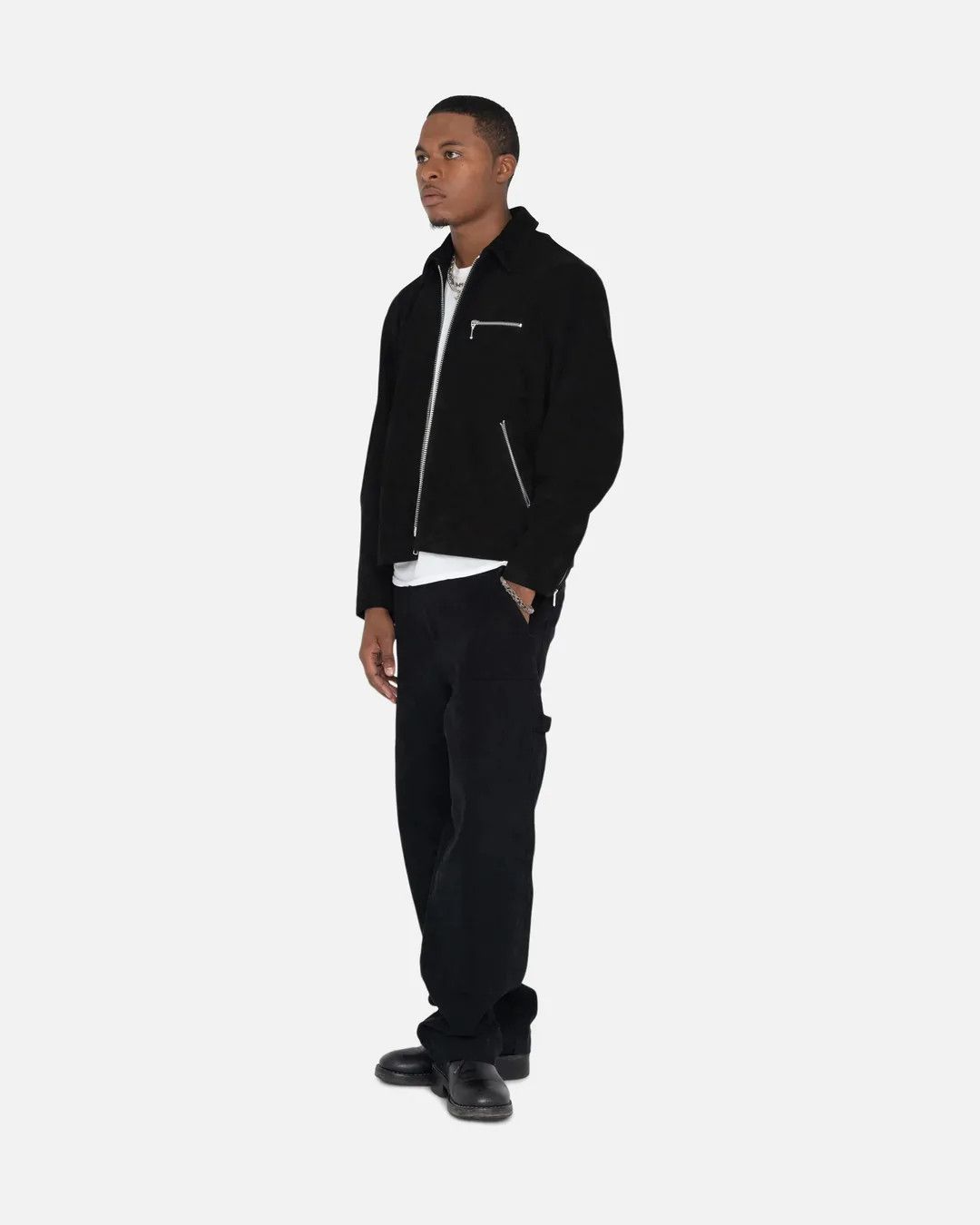 Stussy Stussy 8 BALL SUEDE BING JACKET Size US S / EU 44-46 / 1 - 8 Thumbnail