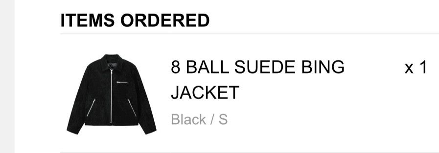 Stussy Stussy 8 BALL SUEDE BING JACKET Size US S / EU 44-46 / 1 - 10 Thumbnail