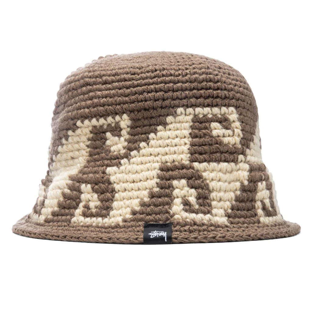 Stussy Waves Knit Bucket Hat | Grailed