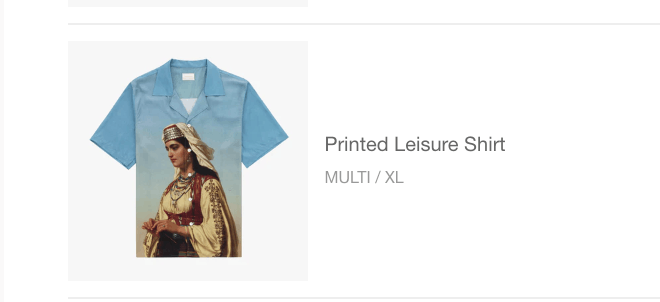 Aime Leon Dore Aime Leon Dore printed leisure shirt Greek Virgin Mary Size US XL / EU 56 / 4 - 5 Thumbnail