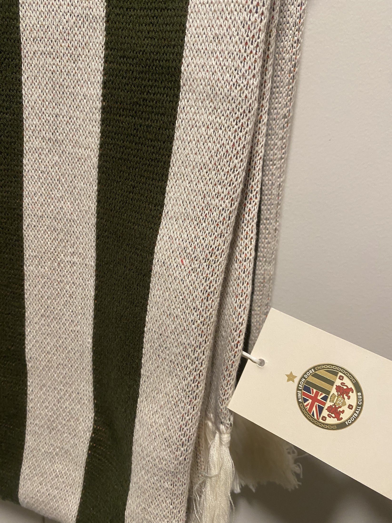 Aime Leon Dore × New Balance aime leon dore 991 soccer scarf new balance reversible Size ONE SIZE - 4 Thumbnail