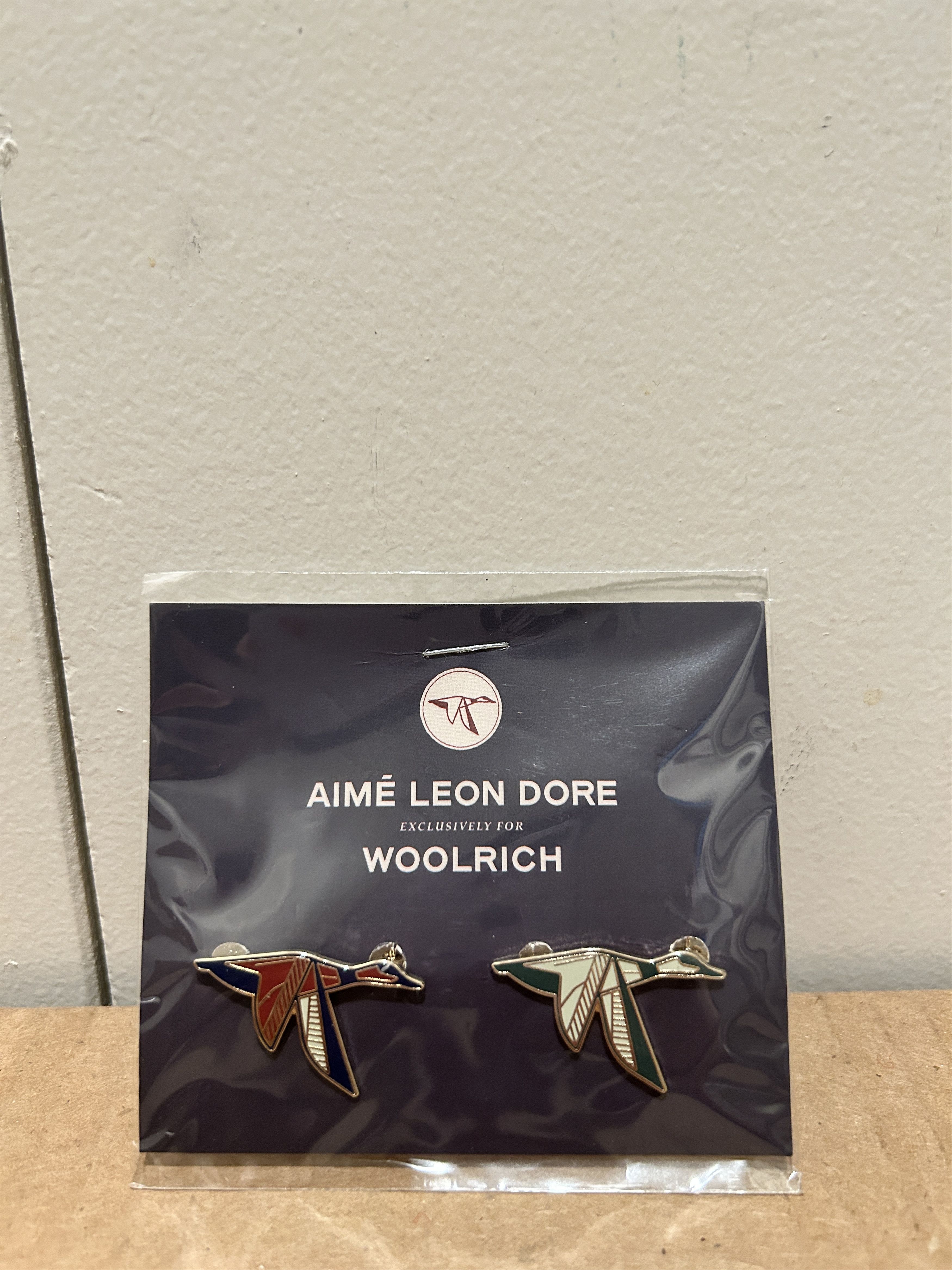 Aime Leon Dore × Woolrich Woolen Mills Aime Leon Dore ALD / Woolrich Flying A Pin Pack Size ONE SIZE - 1 Thumbnail