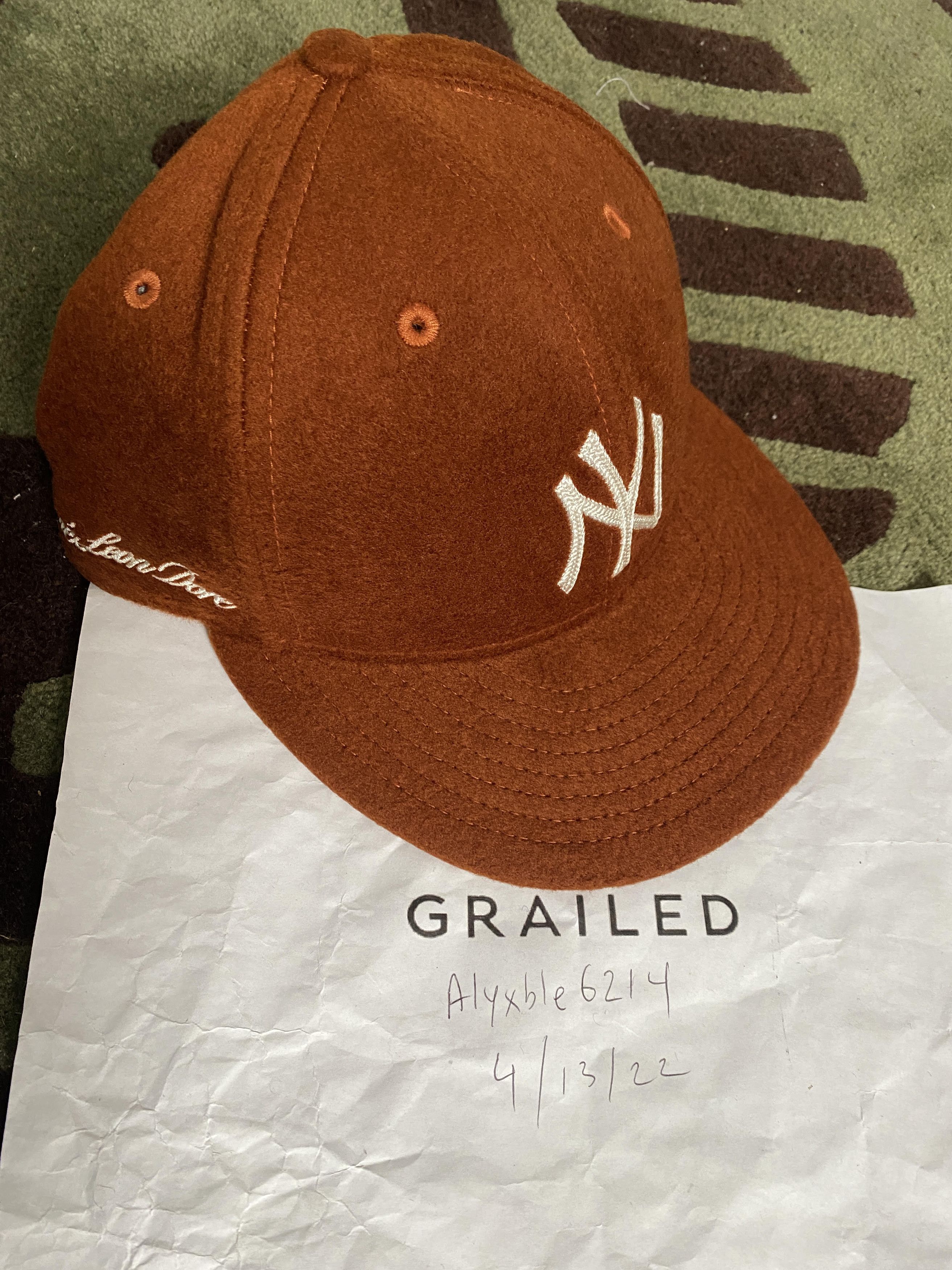 Aime Leon Dore [ 7 3/4] ALD / New Era Moleskin Yankees Hat -red Size ONE SIZE - 1 Thumbnail