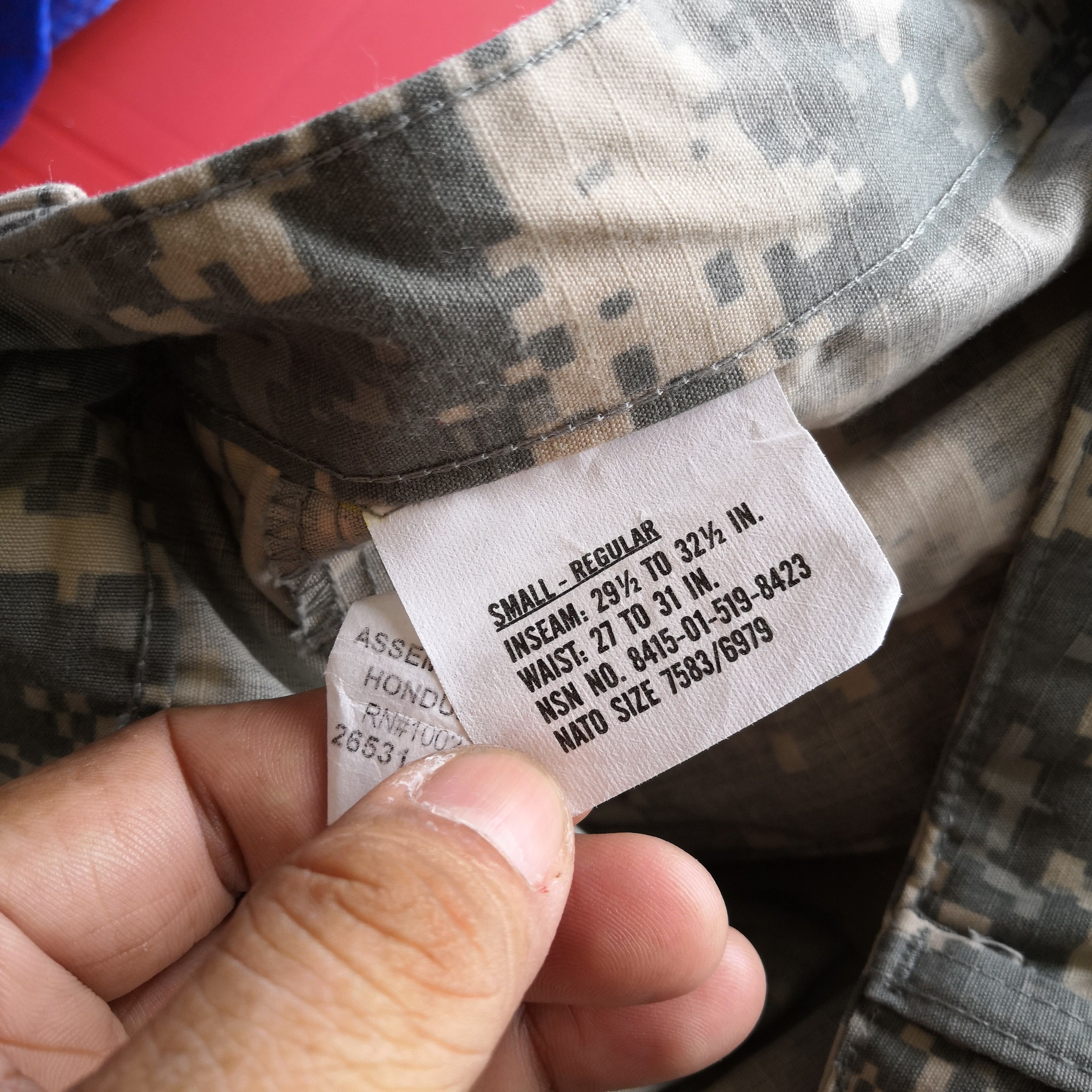 Japanese Brand × Vintage Digital Camouflage Cargo Pants Military Fatigue Trousers Size 28" / US 6 / IT 42 - 7 Thumbnail