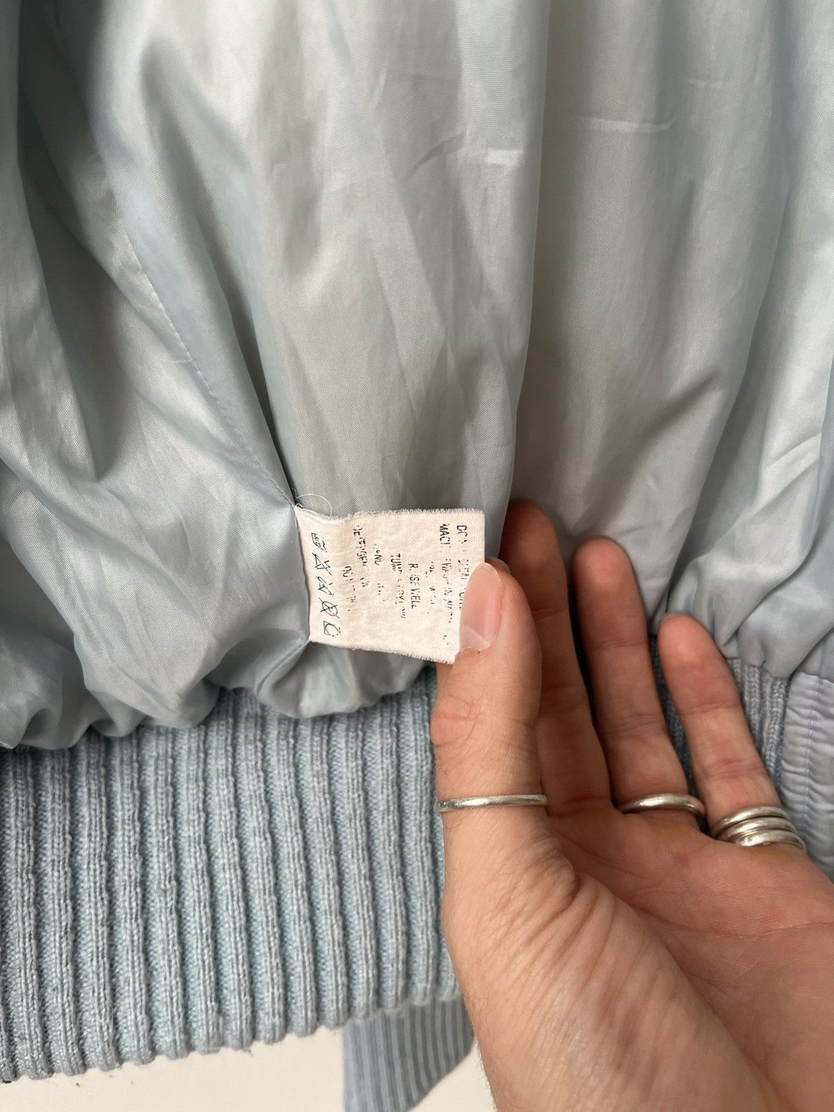 Vintage VINTAGE Y2K BABY BLUR TESSIE PUFFER JACKET Size M / US 6-8 / IT 42-44 - 8 Thumbnail