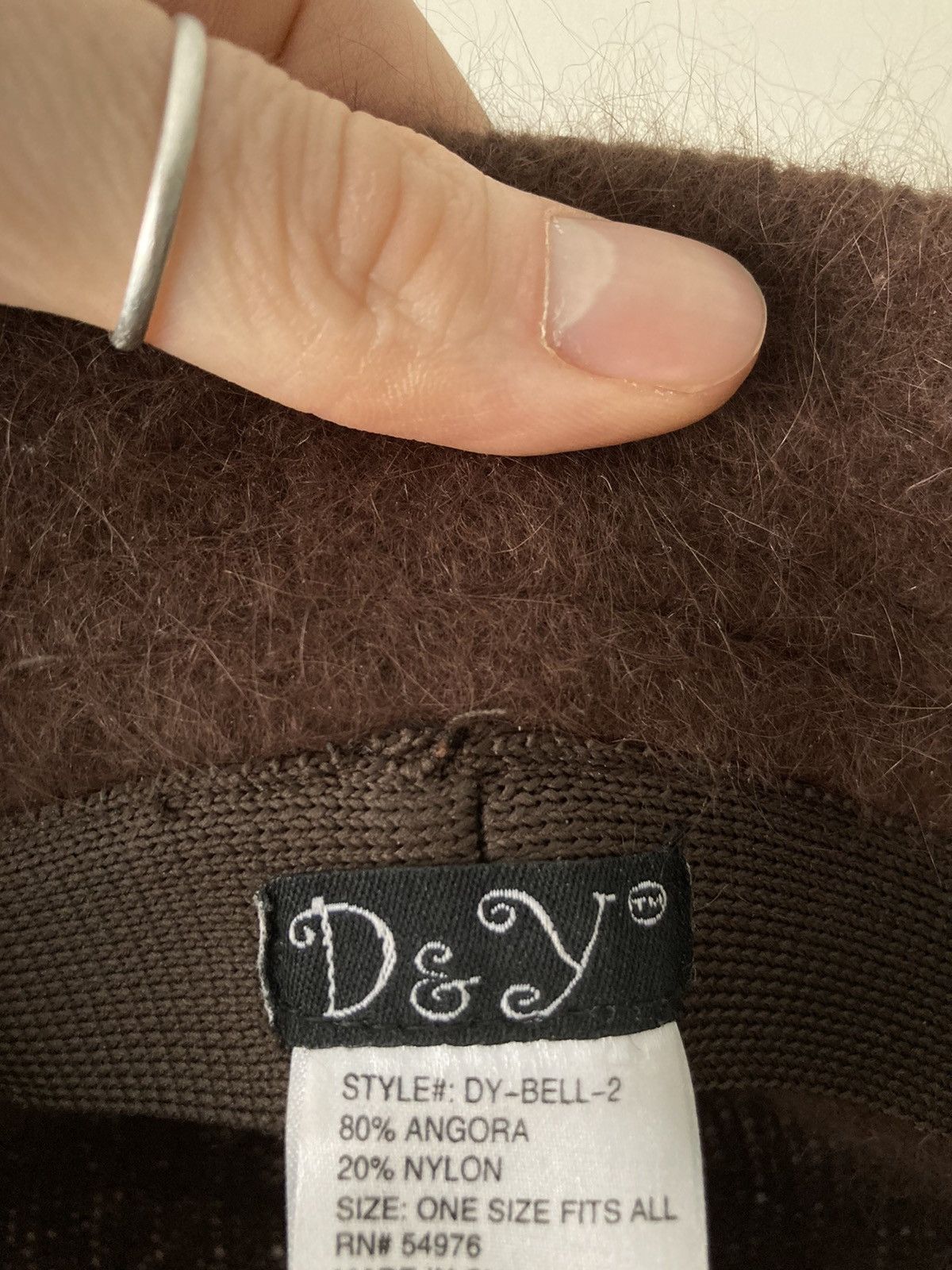 Japanese Brand VINTAGE Y2K FUZZY BUCKET HAT Size ONE SIZE - 3 Thumbnail