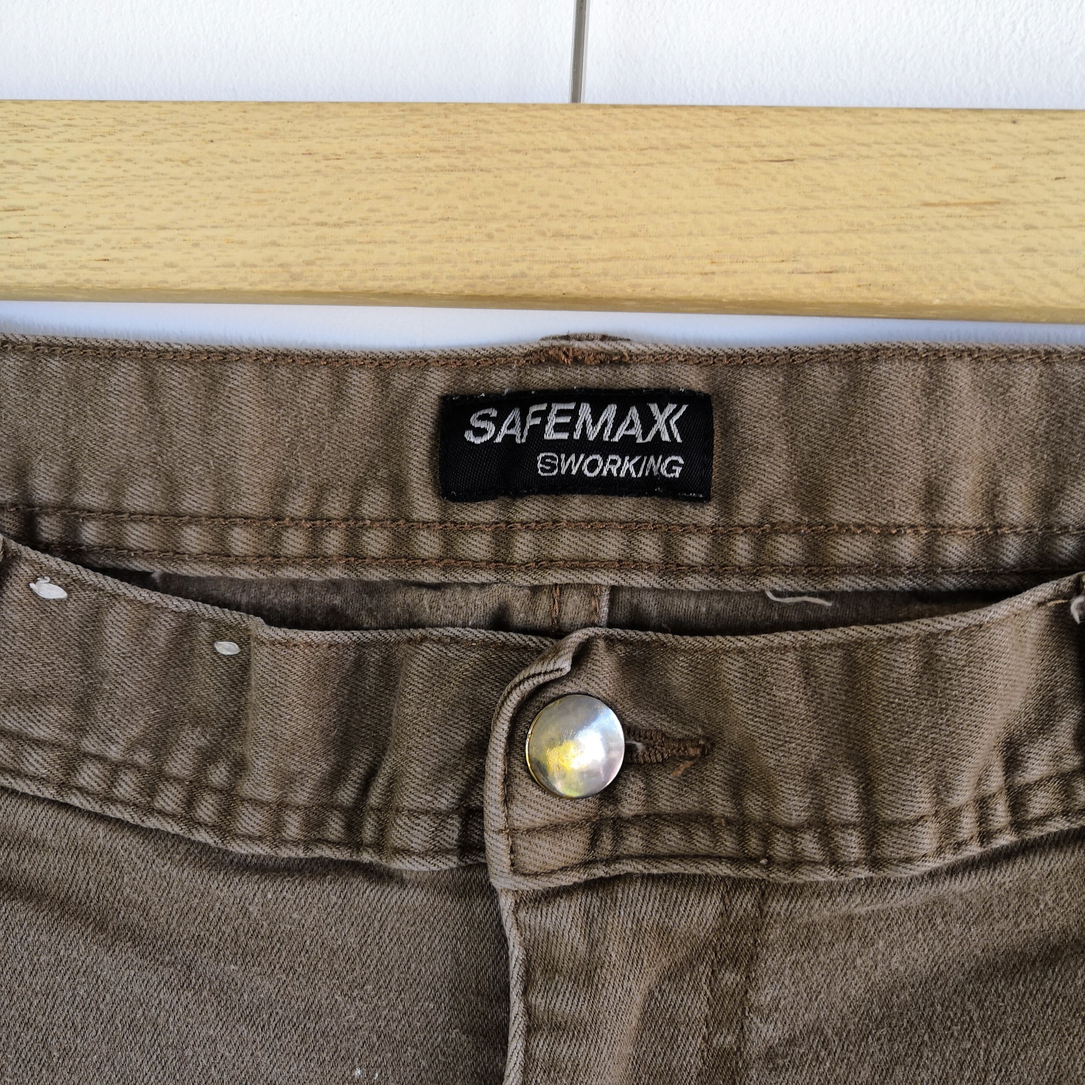 Japanese Brand × Vintage Safemax cargo Pants Japanese Tactical Multi Pocket Trousers Size US 34 / EU 50 - 8 Thumbnail