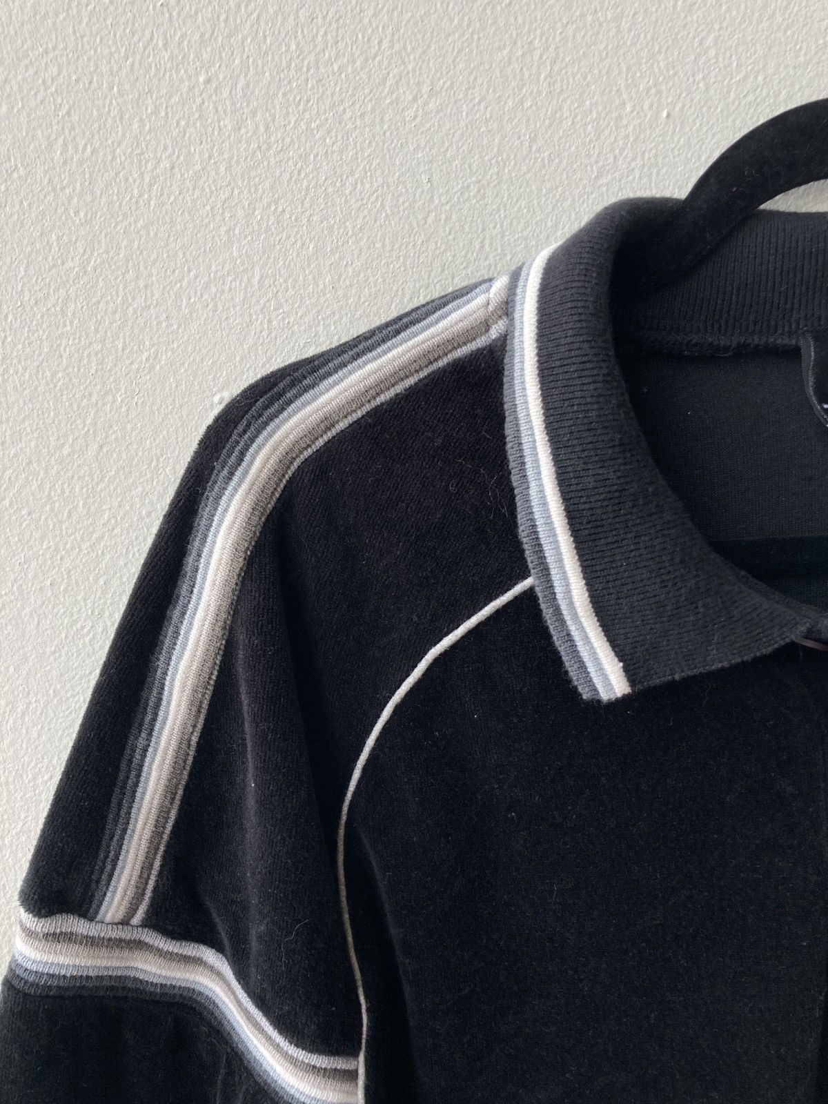 Japanese Brand Vintage Made in USA Black Striped Longsleeve Size US M / EU 48-50 / 2 - 4 Thumbnail