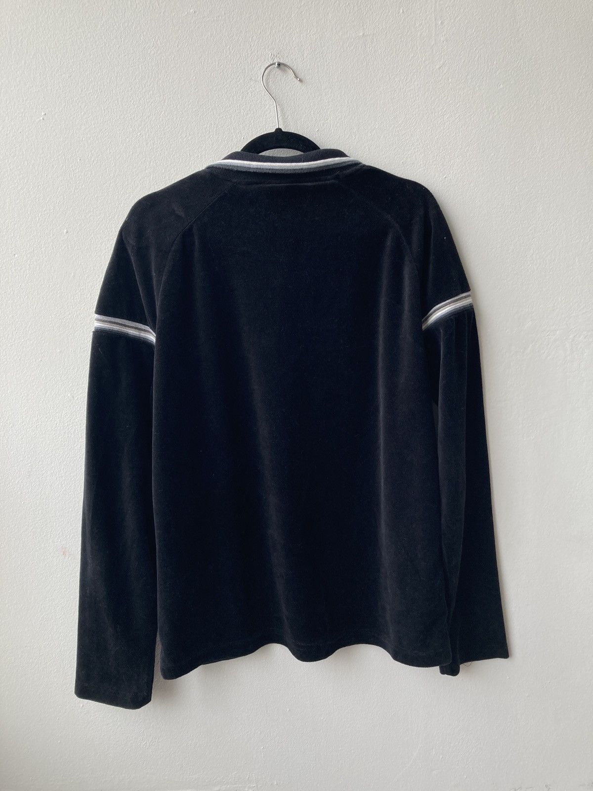 Japanese Brand Vintage Made in USA Black Striped Longsleeve Size US M / EU 48-50 / 2 - 5 Thumbnail