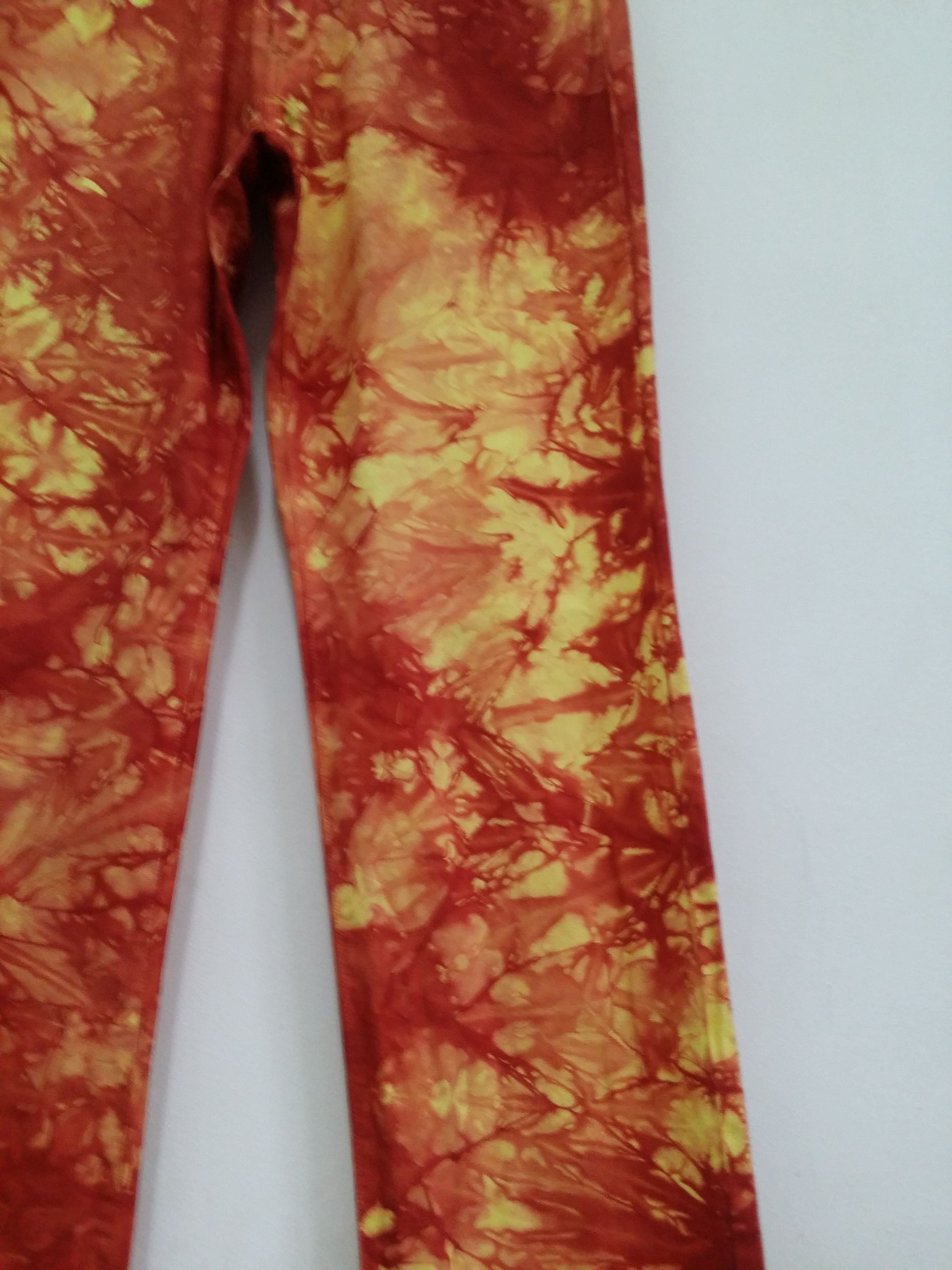 Adapt Adapt Smokey Tie Dye Fully Abstract Pop Art Regular Denim Size US 33 - 5 Thumbnail