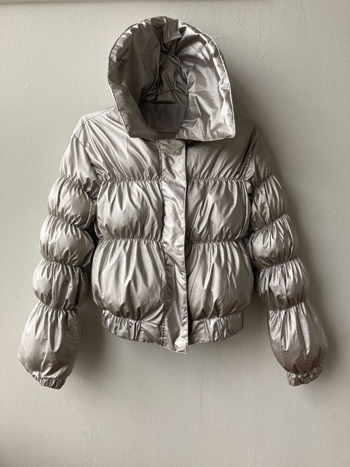 Other Rare Vintage Rave Chrome Puffer Jacket Size US M / EU 48-50 / 2 - 1 Thumbnail