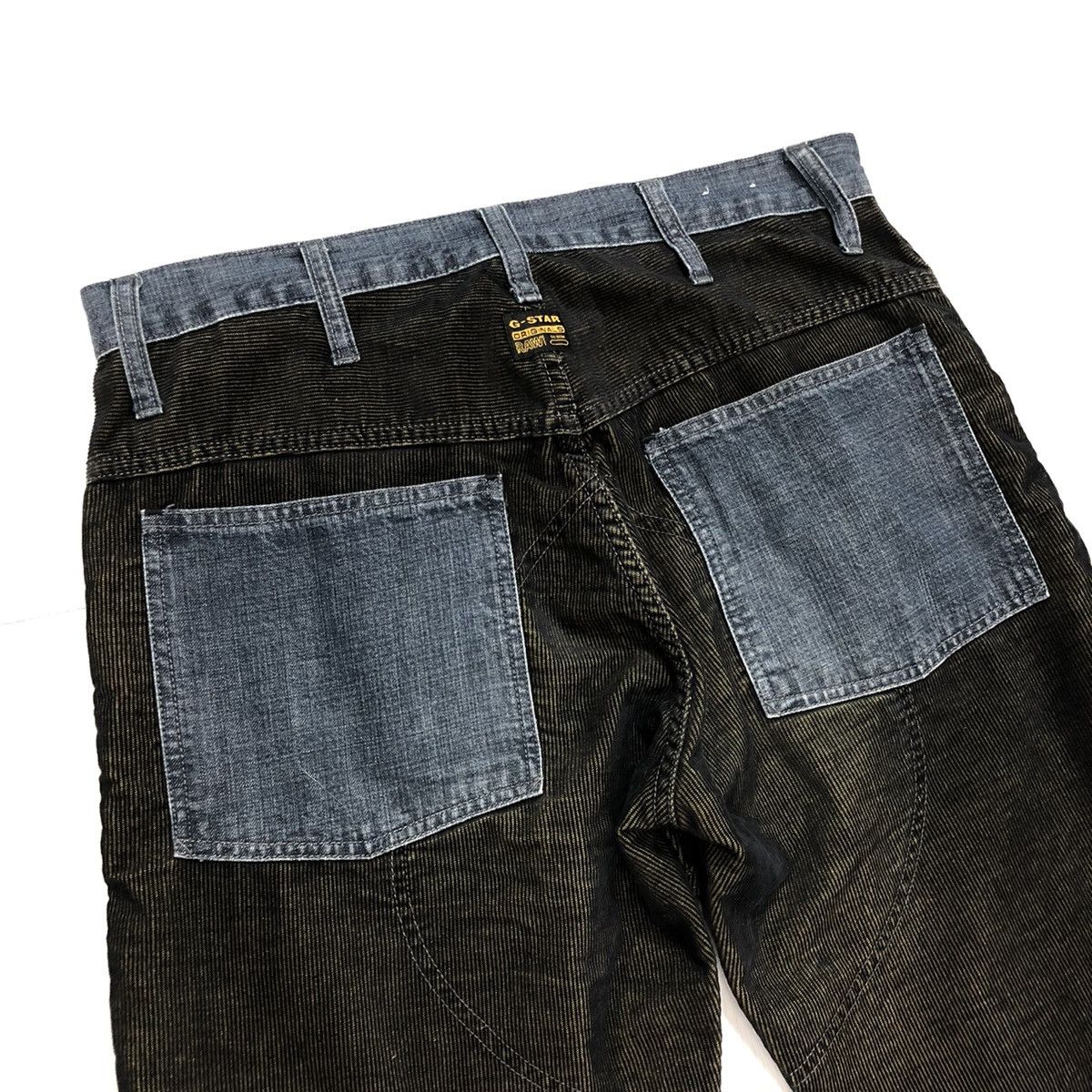 G-Star Rare G Star Raw Corduroy Baggy Fit Pants Size US 33 - 2 Thumbnail