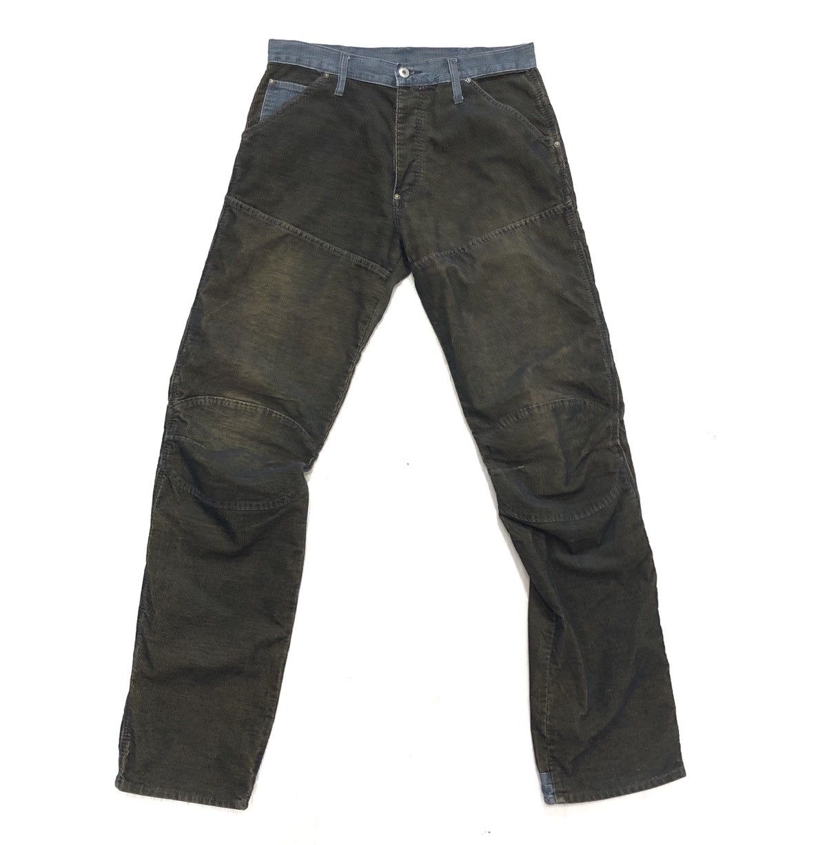 G-Star Rare G Star Raw Corduroy Baggy Fit Pants Size US 33 - 3 Thumbnail