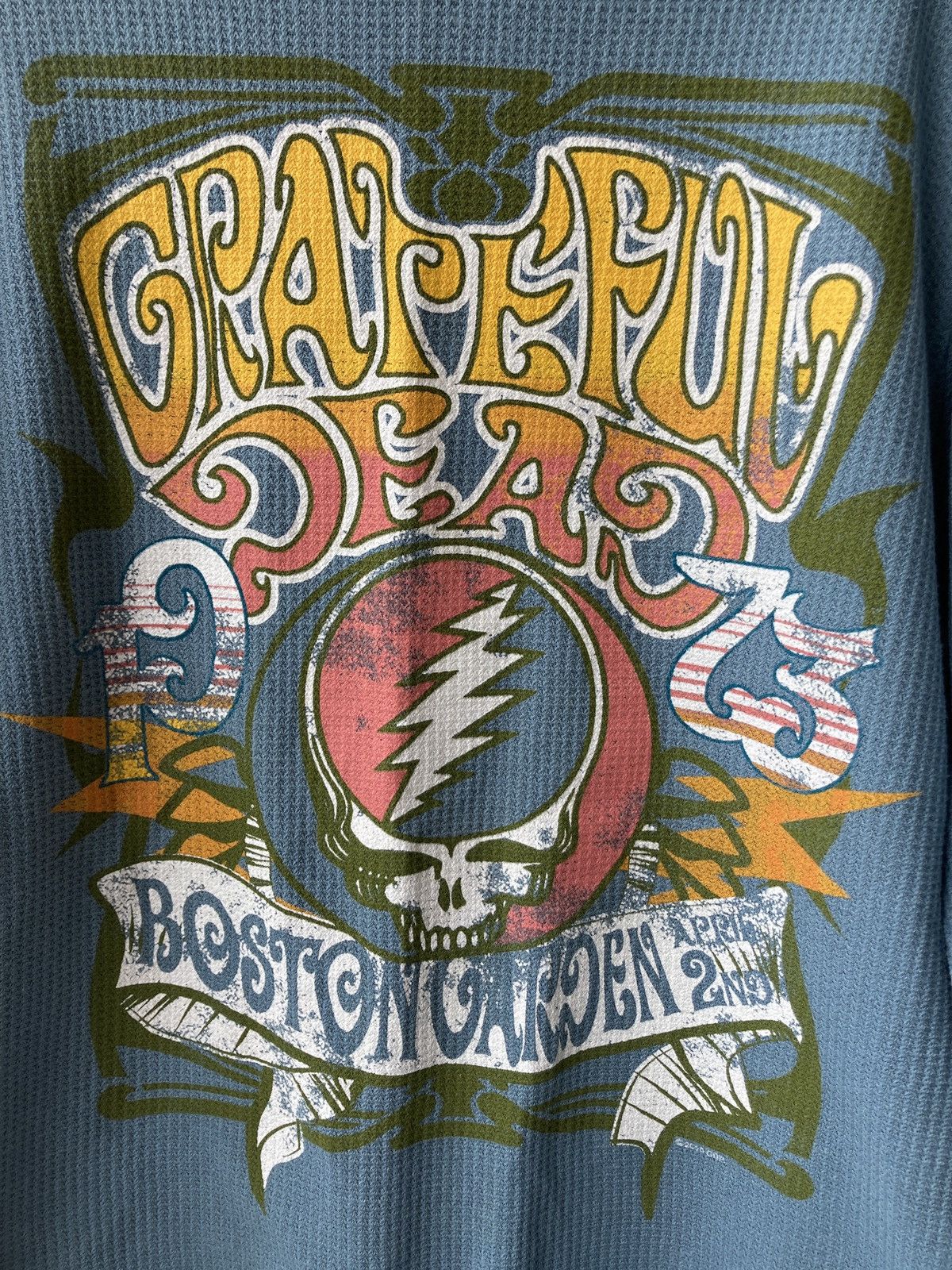 Vintage Vintage Band Tee Grateful Dead Boston Garden Longsleeve Size US L / EU 52-54 / 3 - 3 Thumbnail