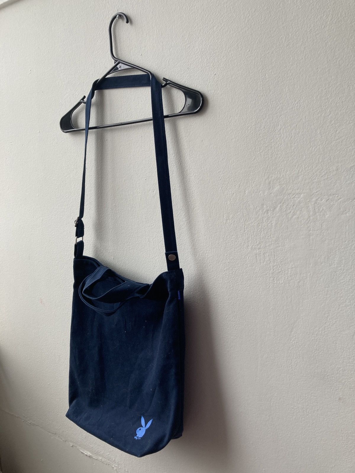 Baggu Vintage Blue Playboy Baggu Canvas Tote Size ONE SIZE - 2 Thumbnail