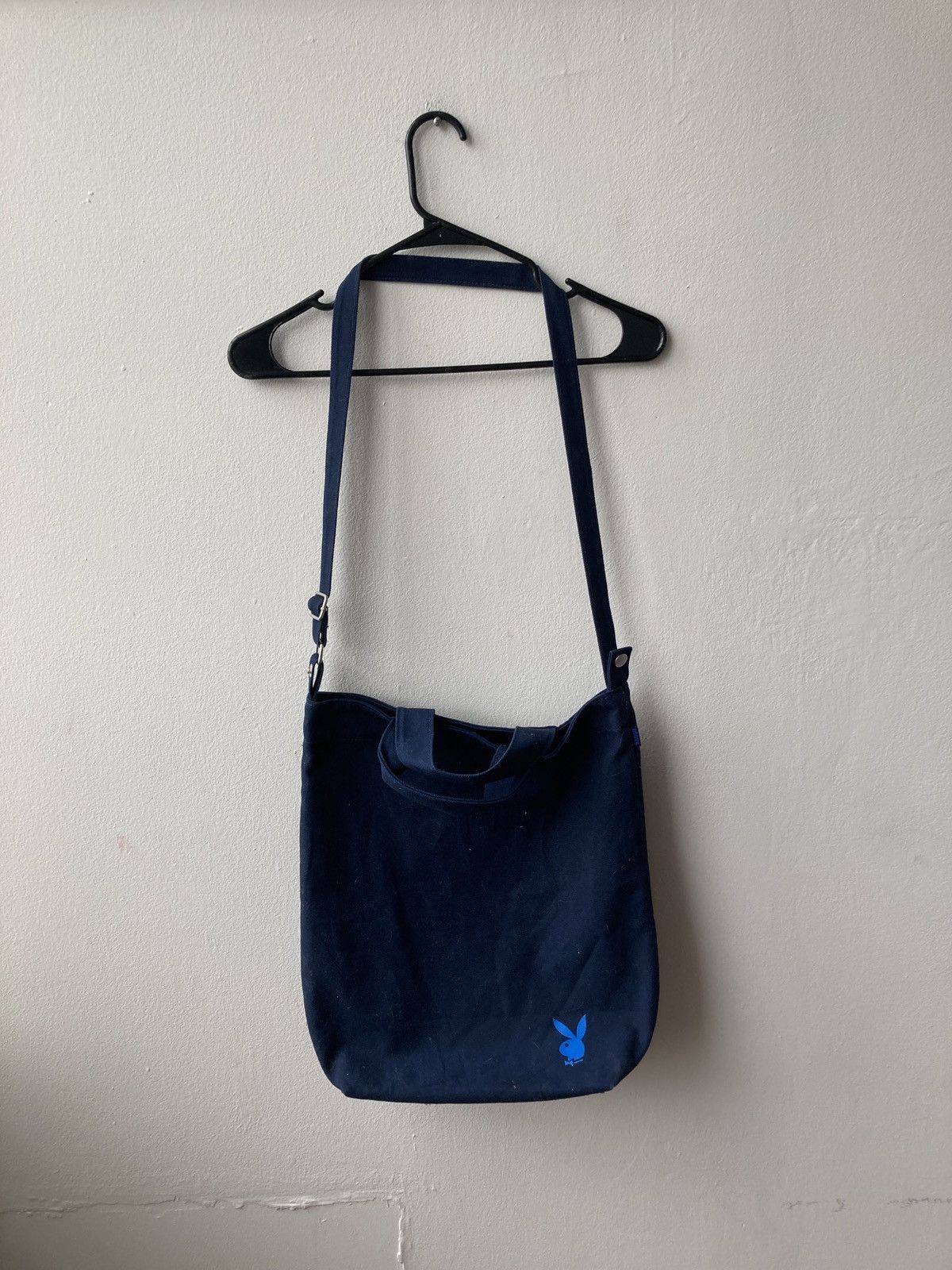 Baggu Vintage Blue Playboy Baggu Canvas Tote Size ONE SIZE - 1 Thumbnail