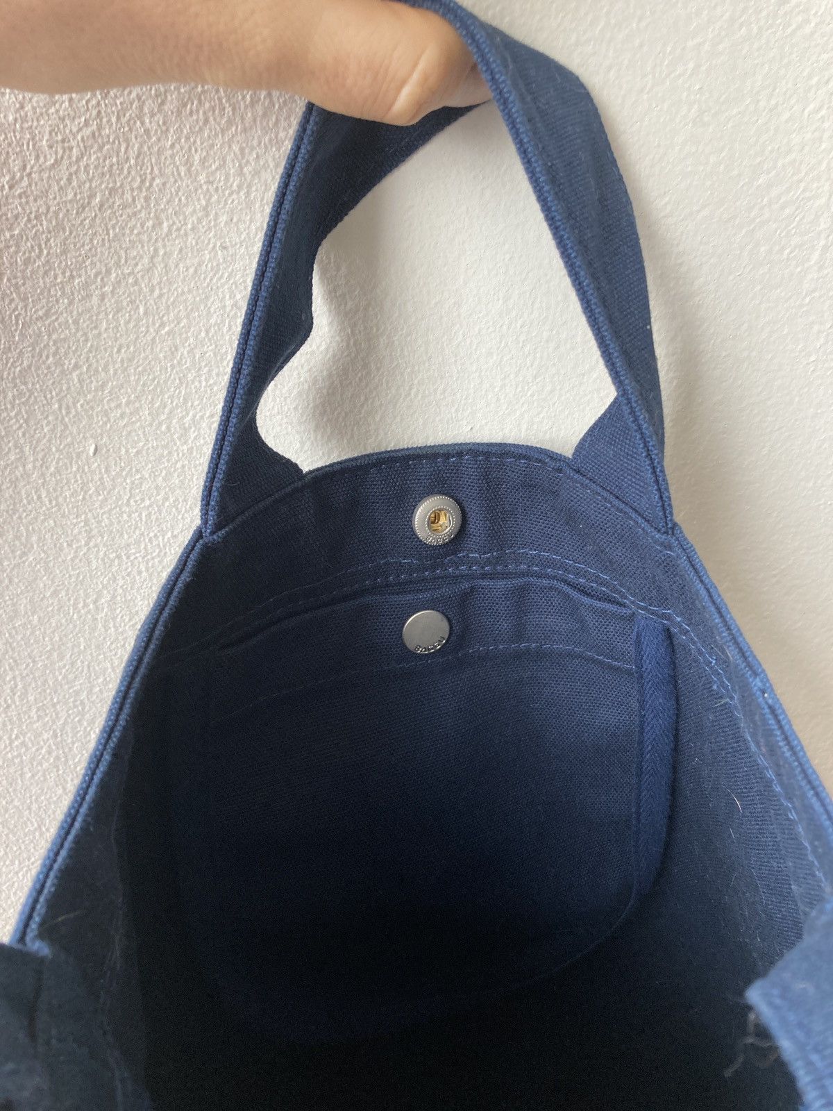 Baggu Vintage Blue Playboy Baggu Canvas Tote Size ONE SIZE - 5 Thumbnail